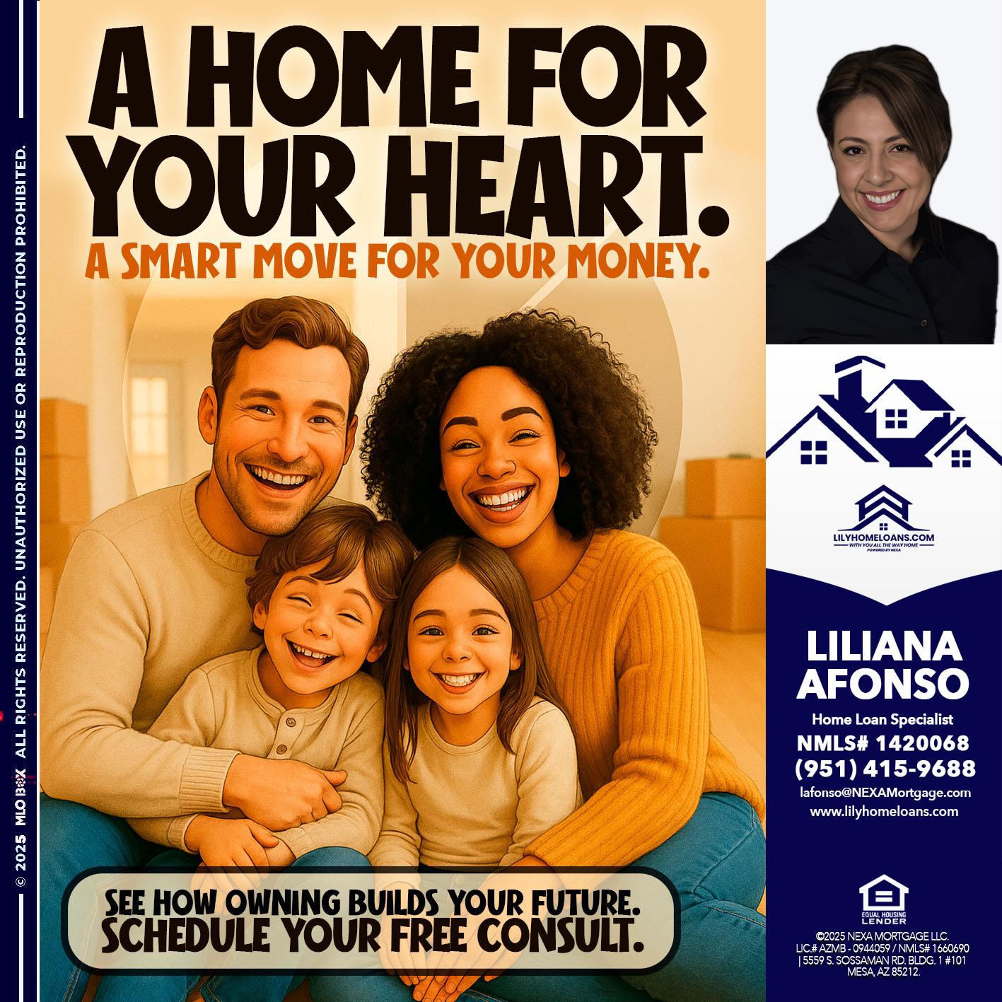 A HOME FOR - Liliana Afonso -Home Loan Specialist