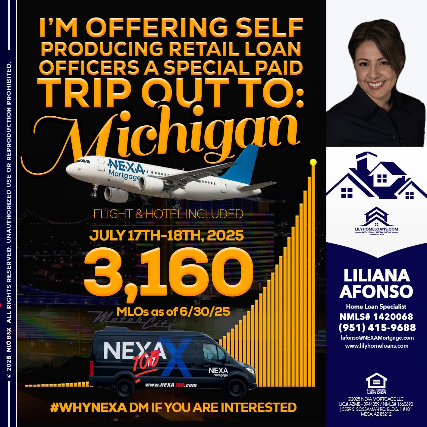 MICHIGAN TRIP - Liliana Afonso -Home Loan Specialist