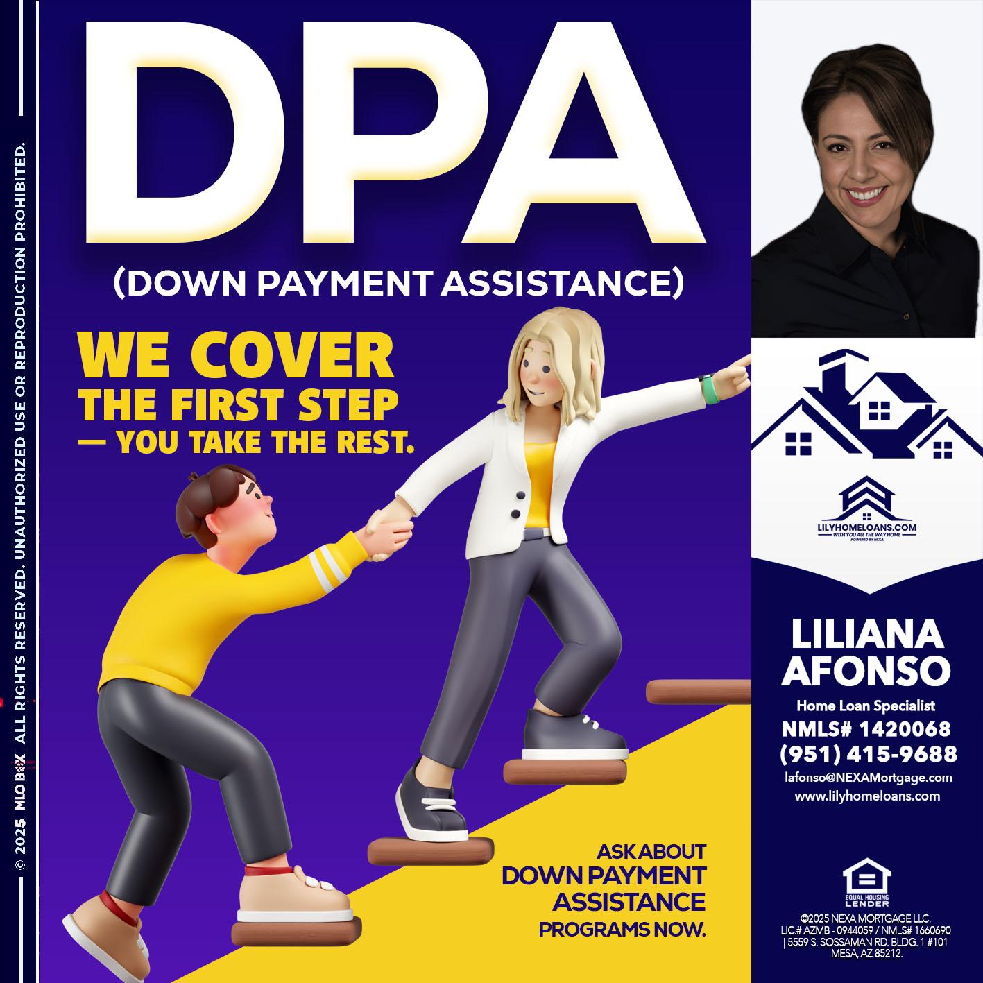 DPA LOANS - Liliana Afonso -Home Loan Specialist