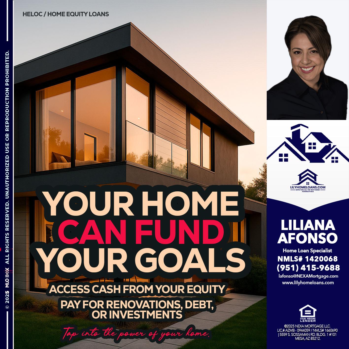 HELOC - Liliana Afonso -Home Loan Specialist