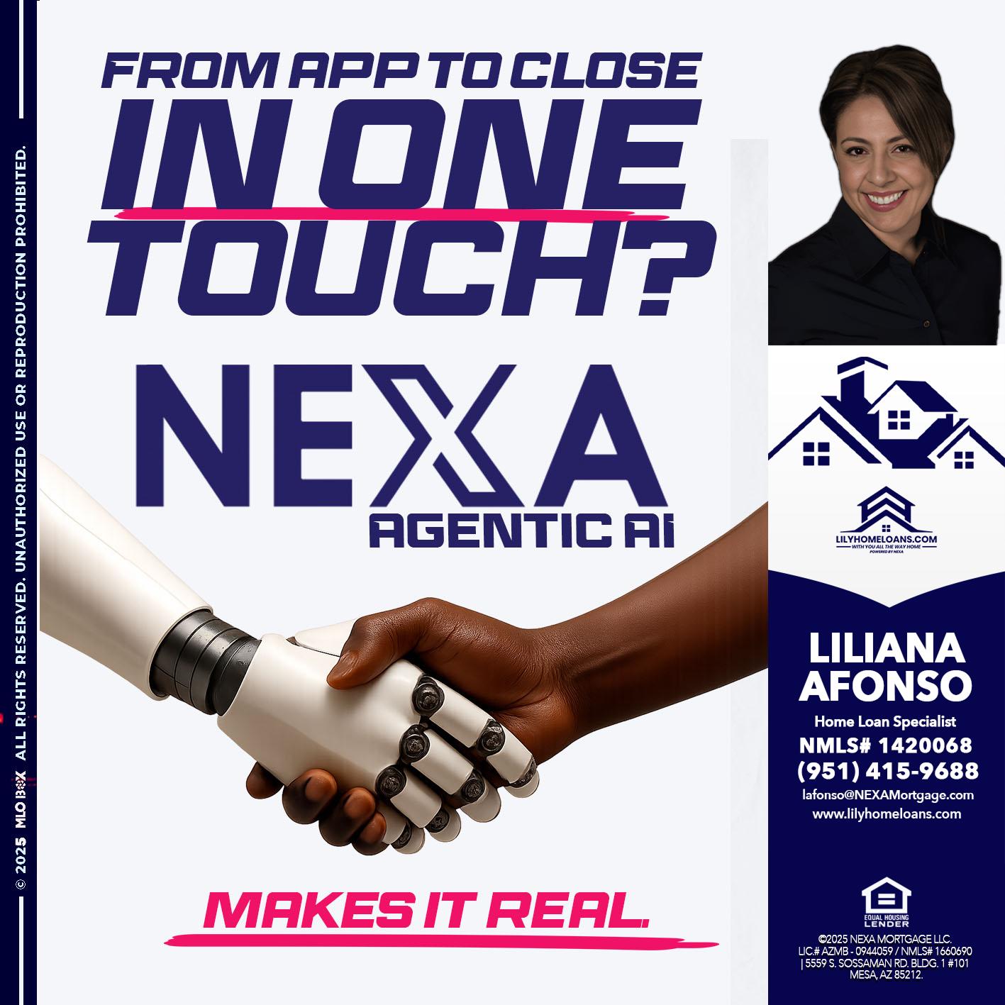IN ONE TOUCH - Liliana Afonso -Home Loan Specialist