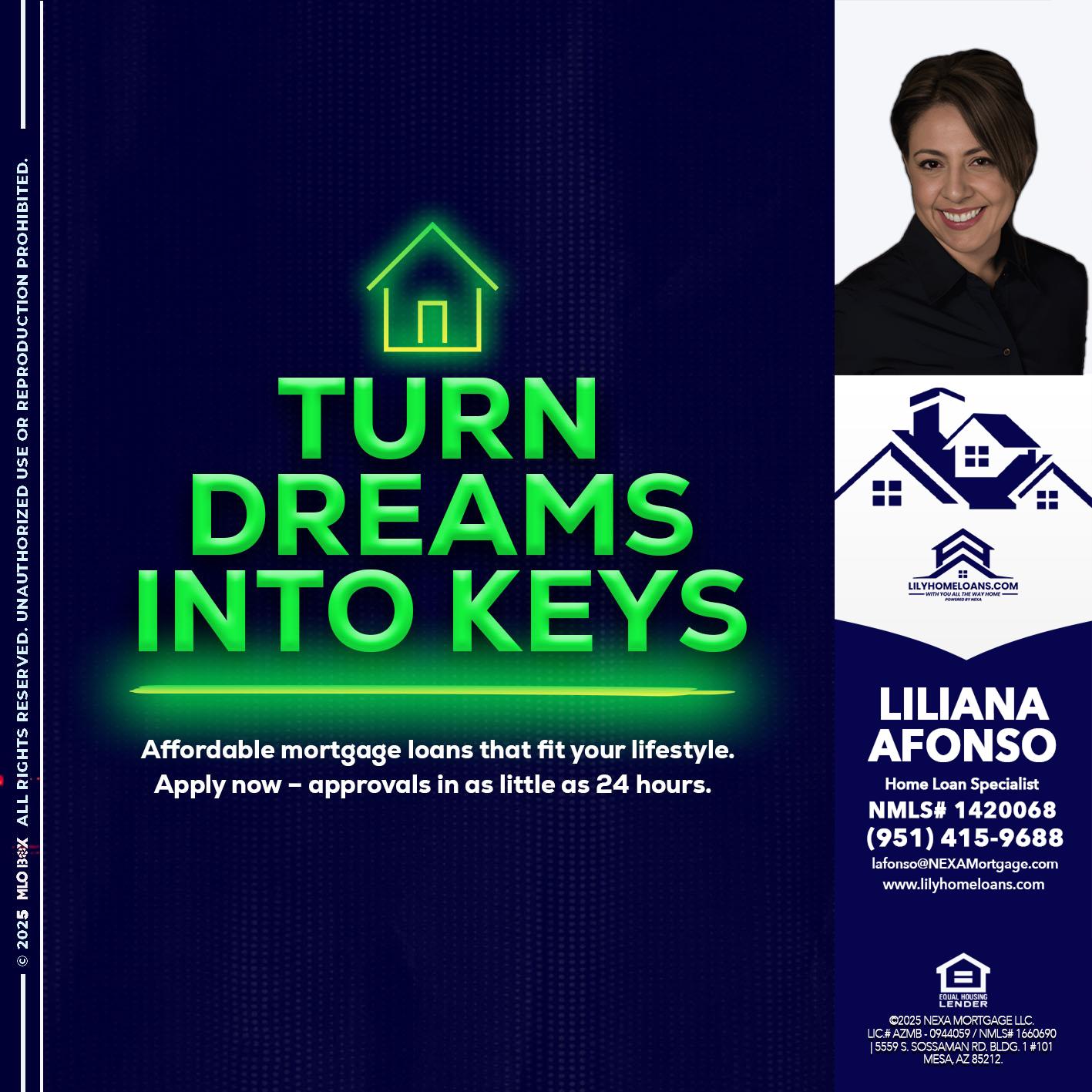 turn dreams - Liliana Afonso -Home Loan Specialist