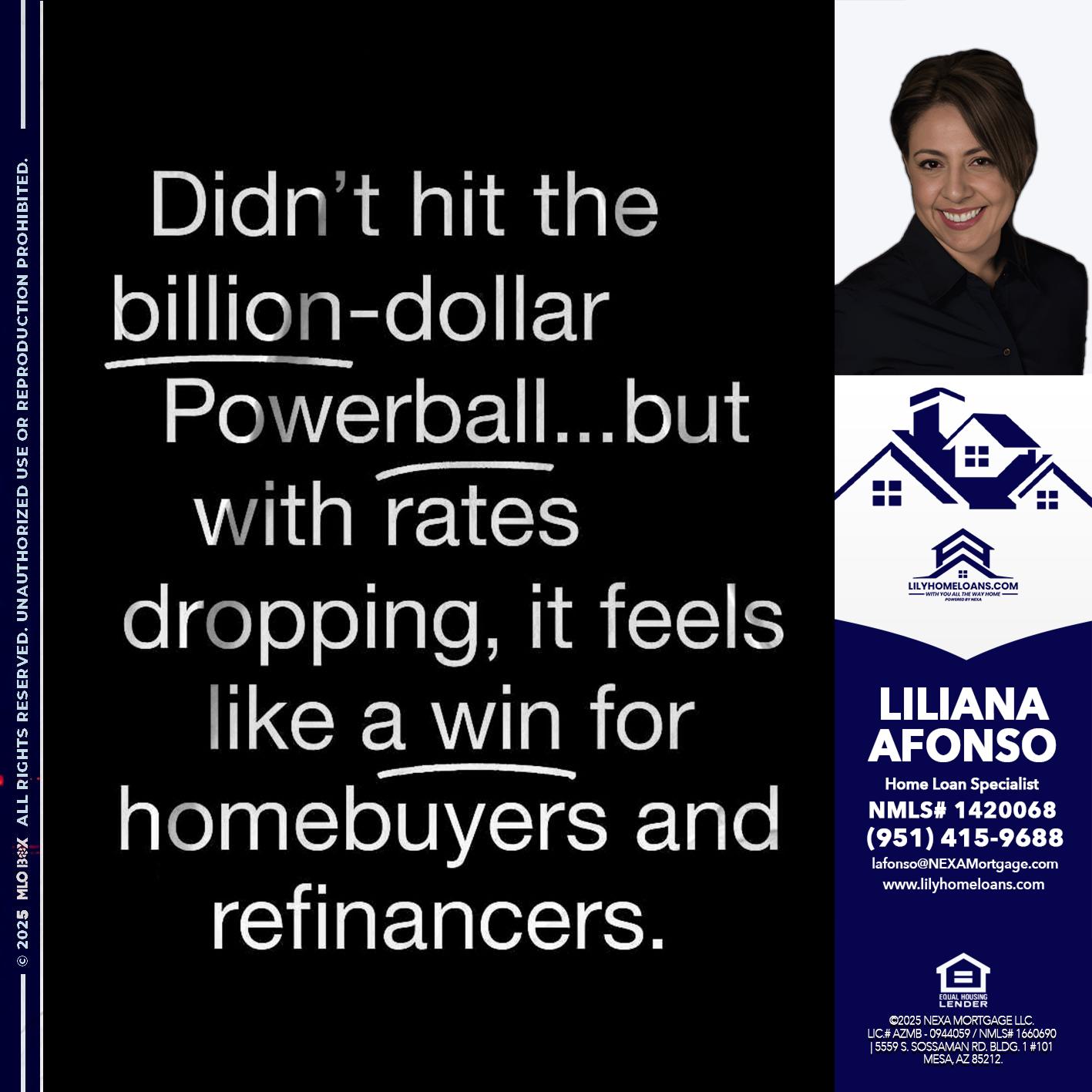 DIDNT HIT - Liliana Afonso -Home Loan Specialist