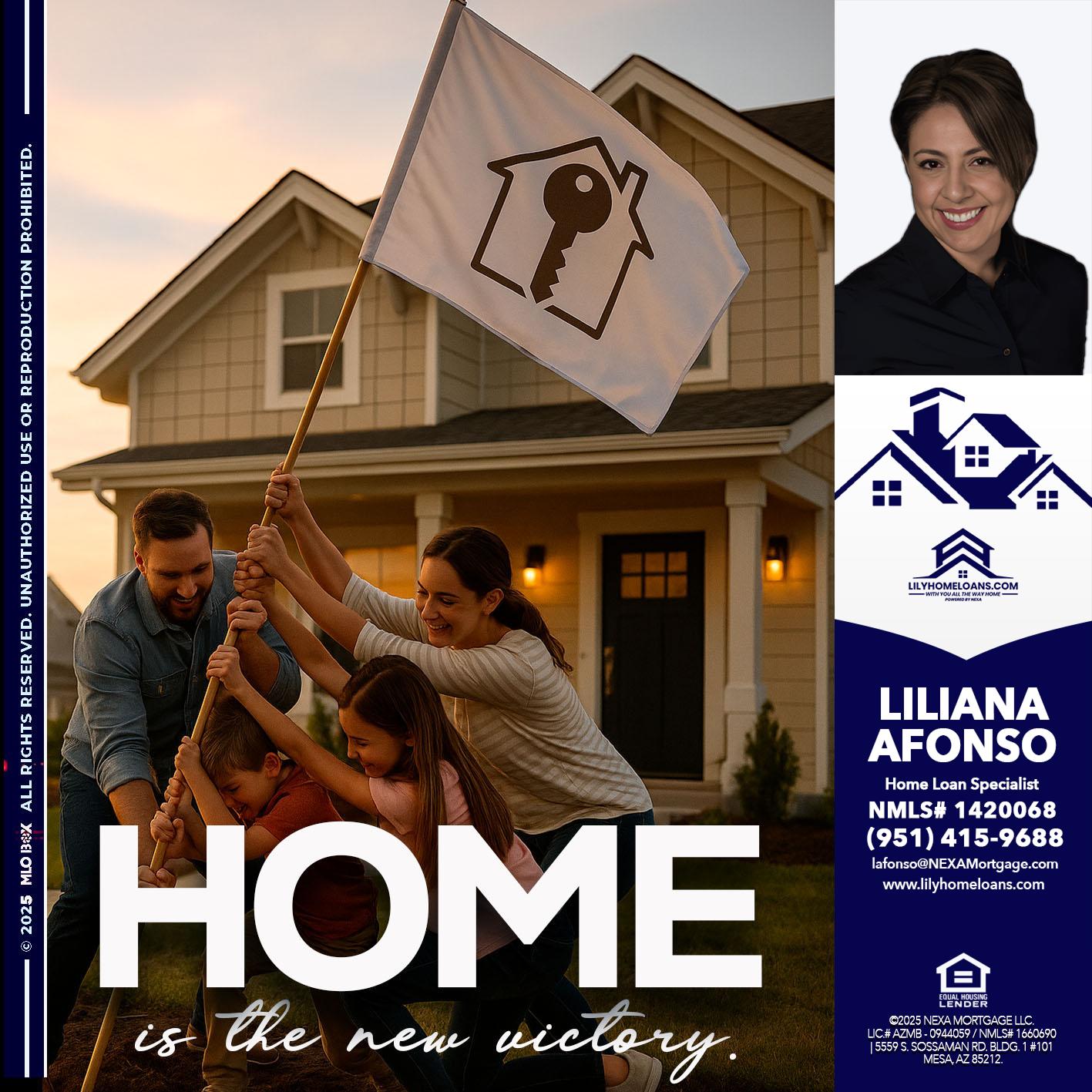 HOME IS - Liliana Afonso -Home Loan Specialist