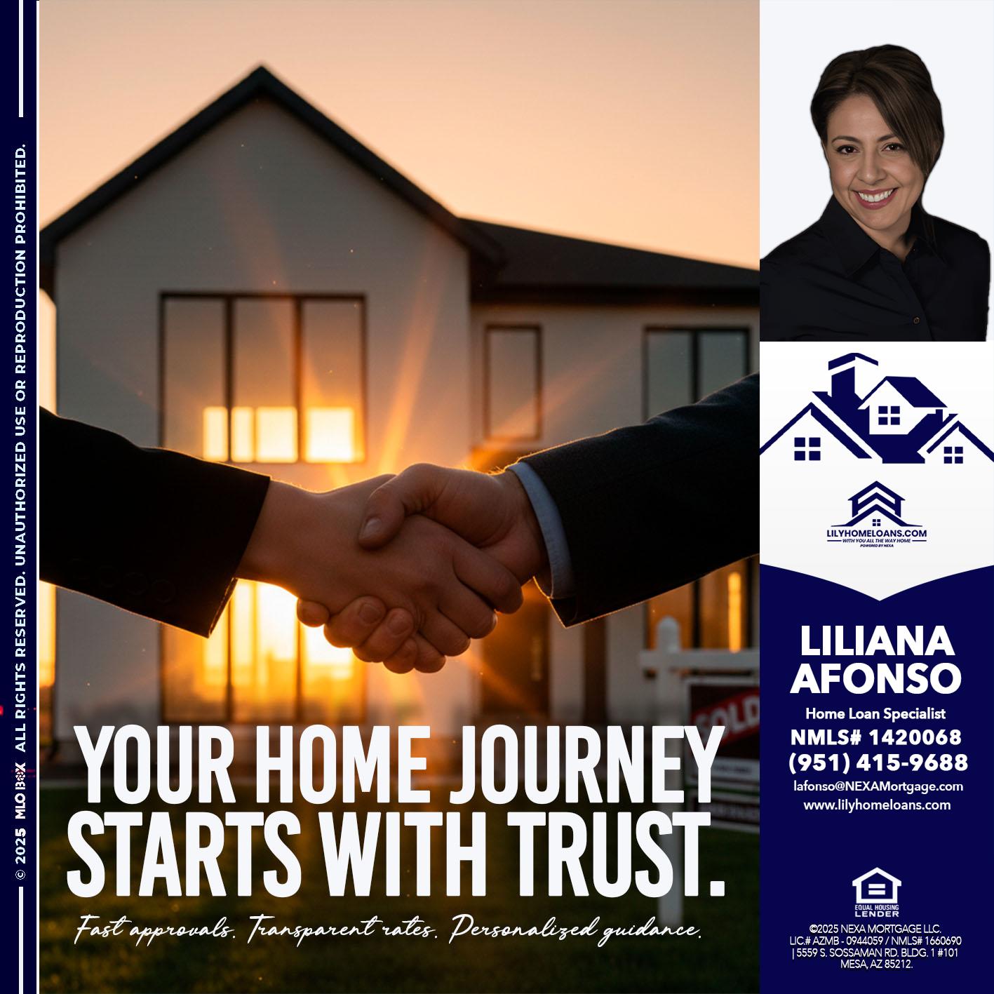 your home - Liliana Afonso -Home Loan Specialist