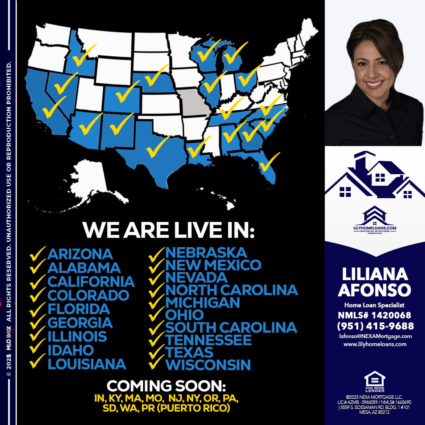 New Mexico live - Liliana Afonso -Home Loan Specialist