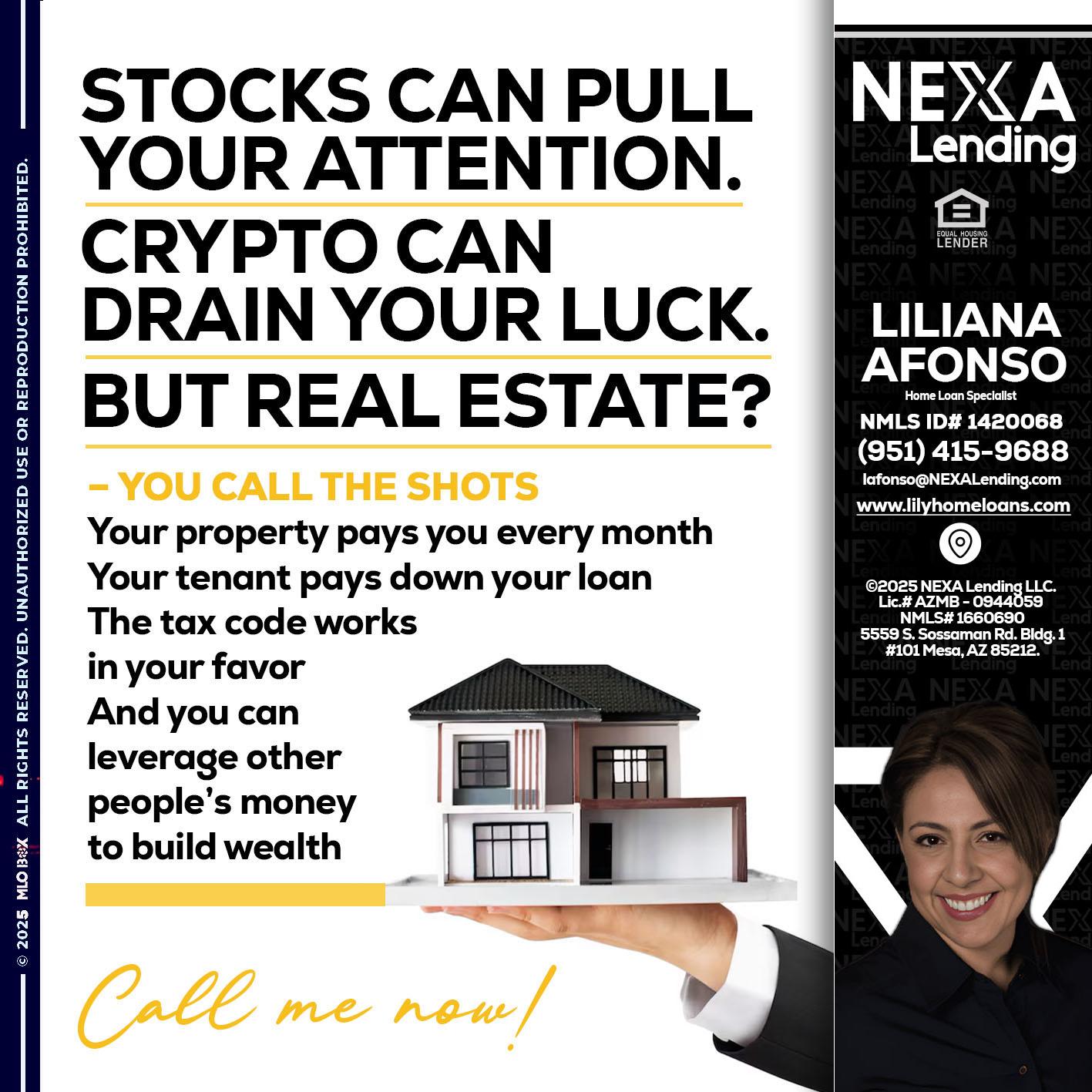 STOCK CAN - Liliana Afonso -Home Loan Specialist