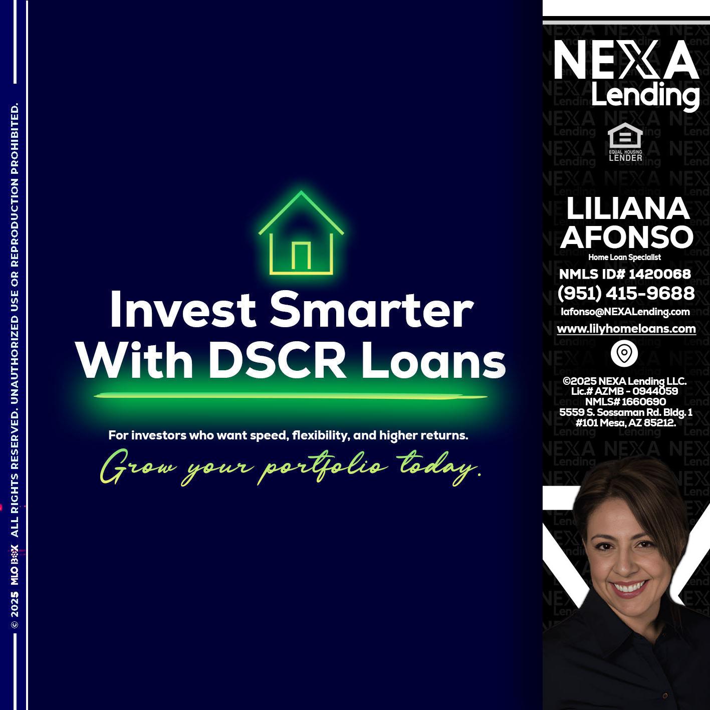 DSCR - Liliana Afonso -Home Loan Specialist