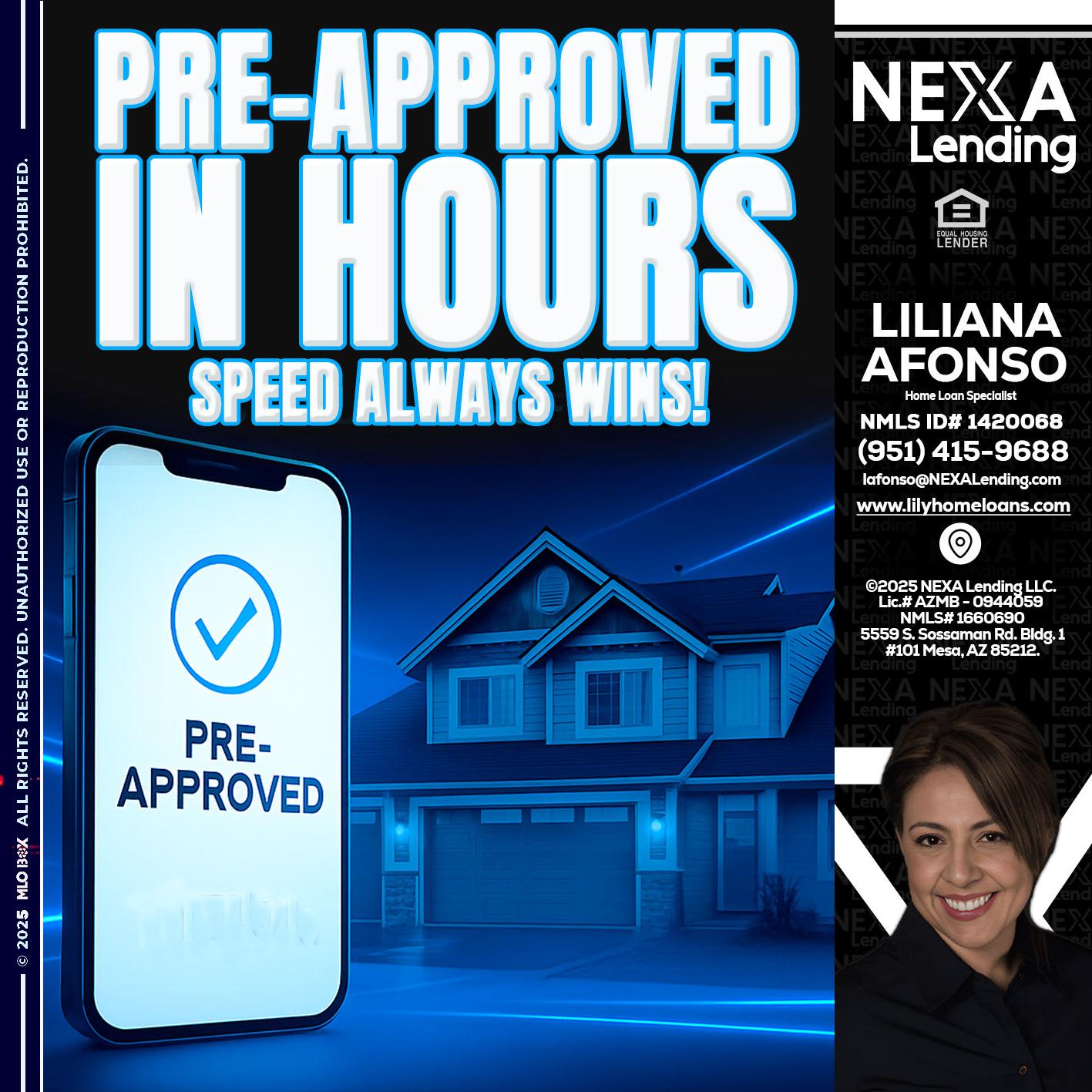 PRE - Liliana Afonso -Home Loan Specialist