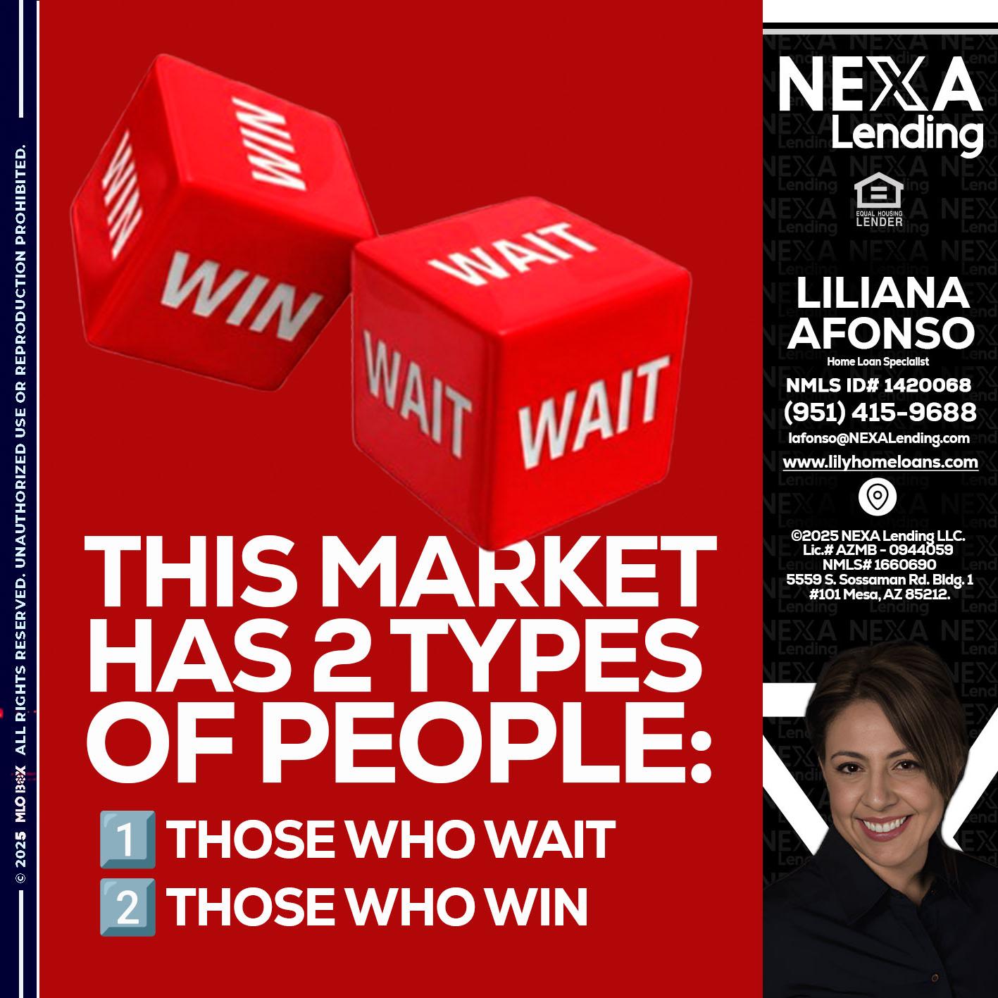 this market - Liliana Afonso -Home Loan Specialist