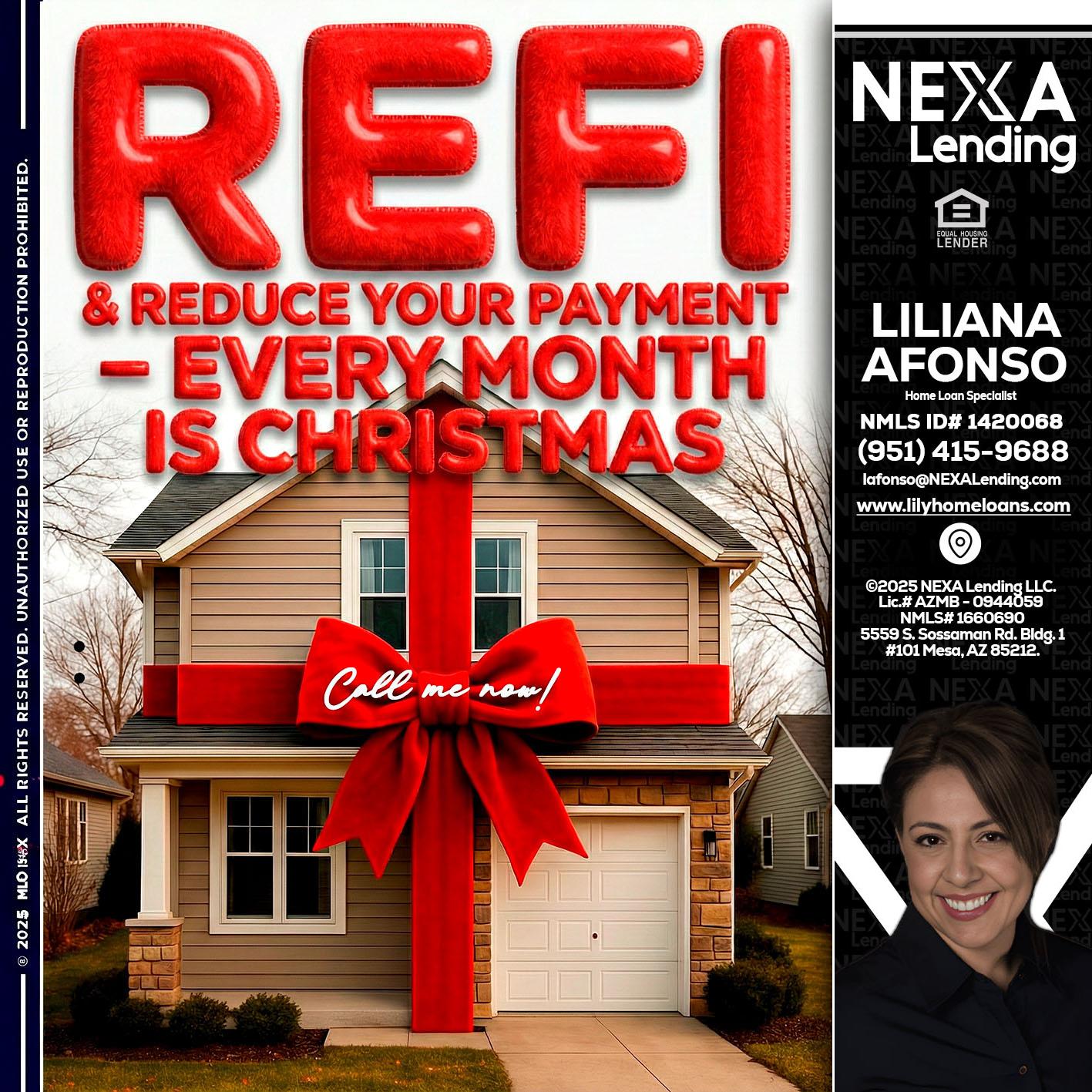 REFI - Liliana Afonso -Home Loan Specialist