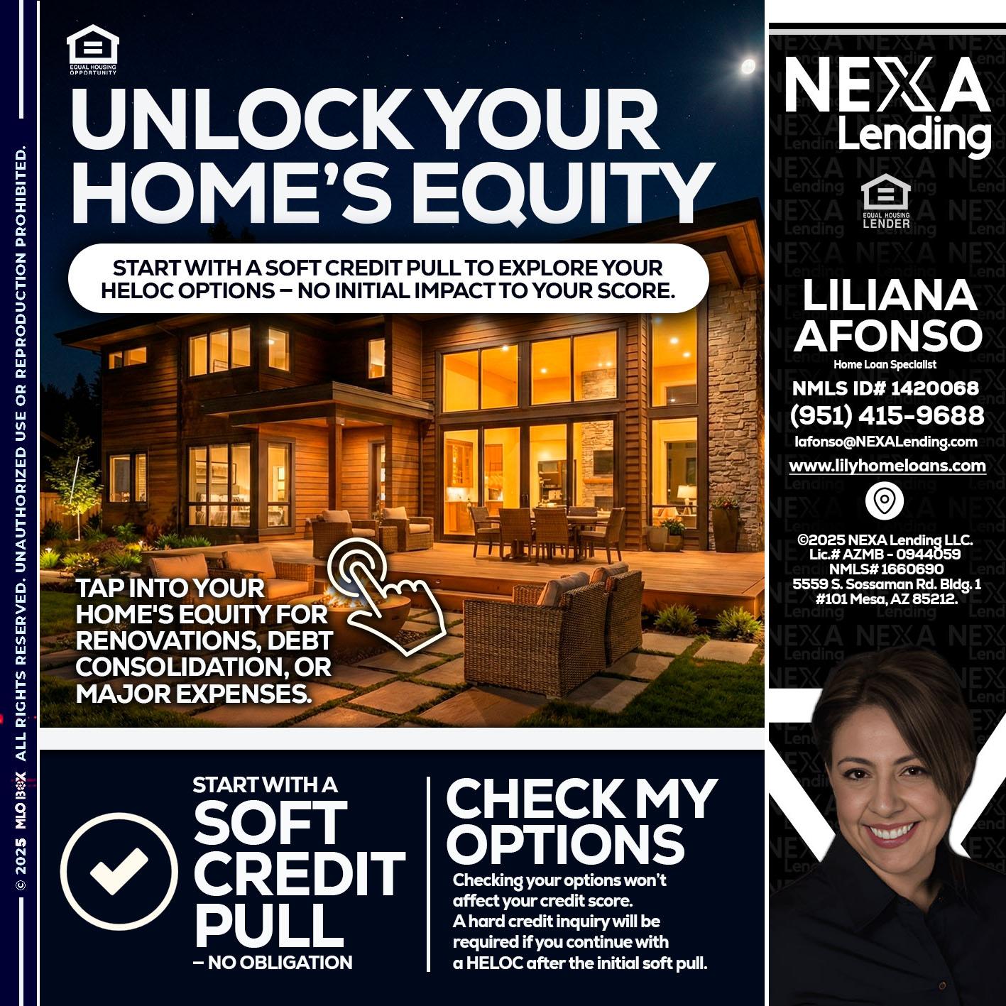 UNLOCK YOUR HOMES - Liliana Afonso -Home Loan Specialist