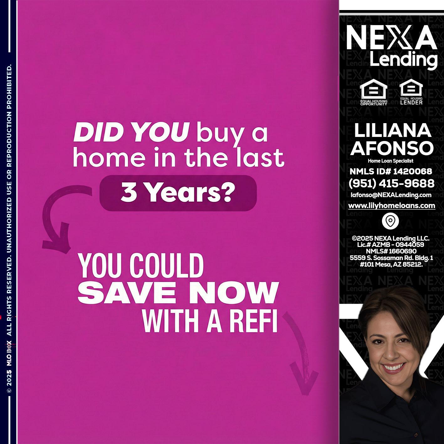 did you - Liliana Afonso -Home Loan Specialist