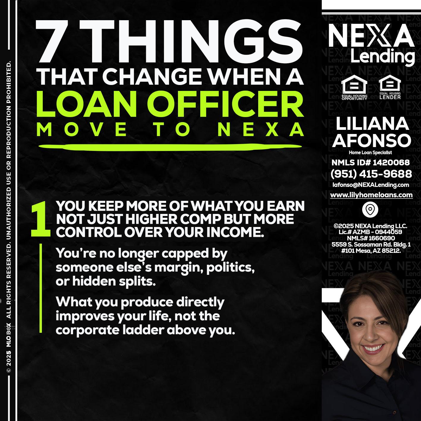 7 THINGS (1) - Liliana Afonso -Home Loan Specialist