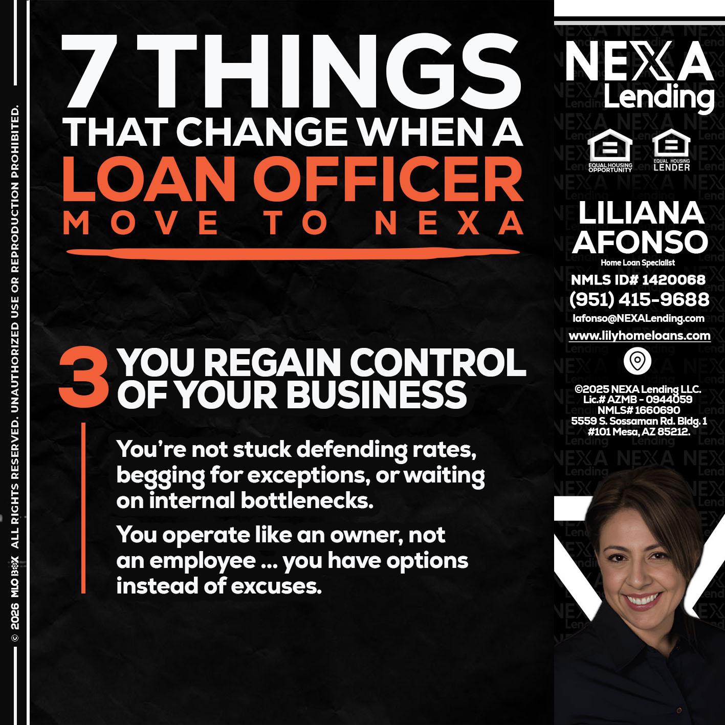 7 things (3) - Liliana Afonso -Home Loan Specialist