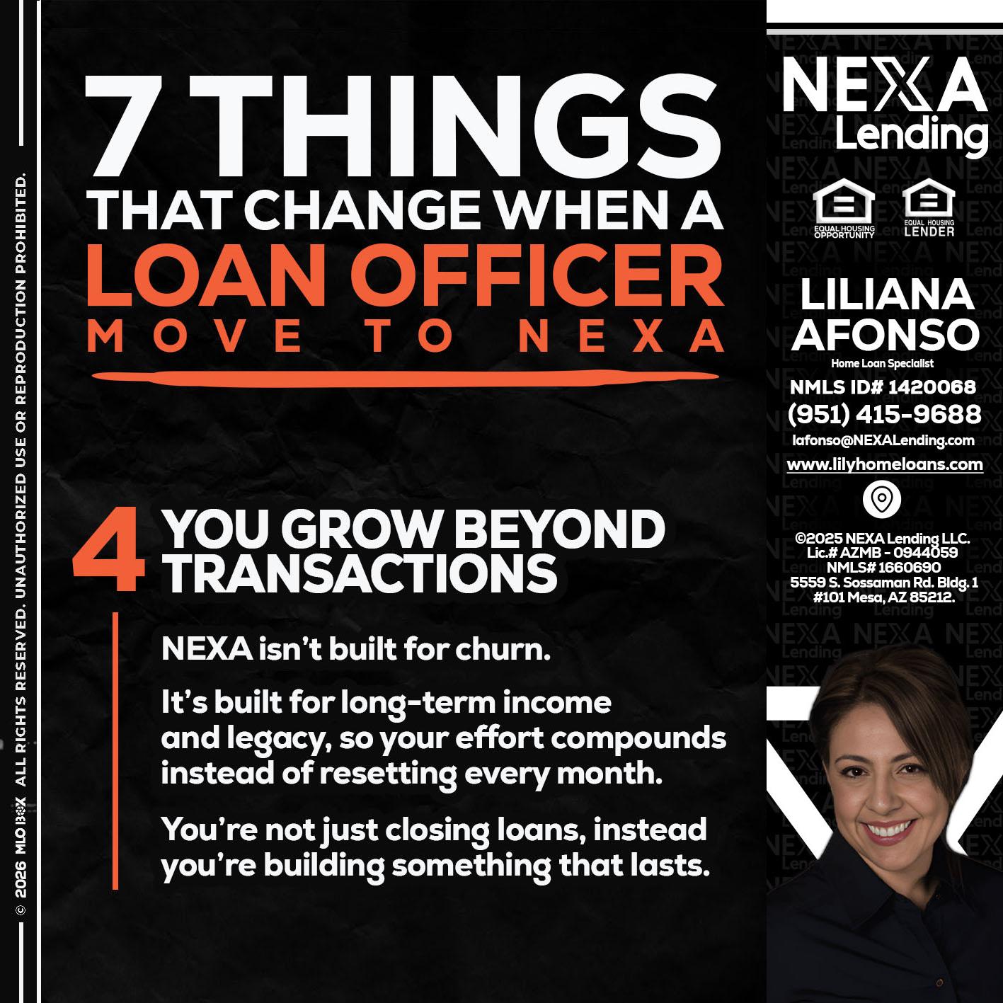 7 THINGS (4) - Liliana Afonso -Home Loan Specialist