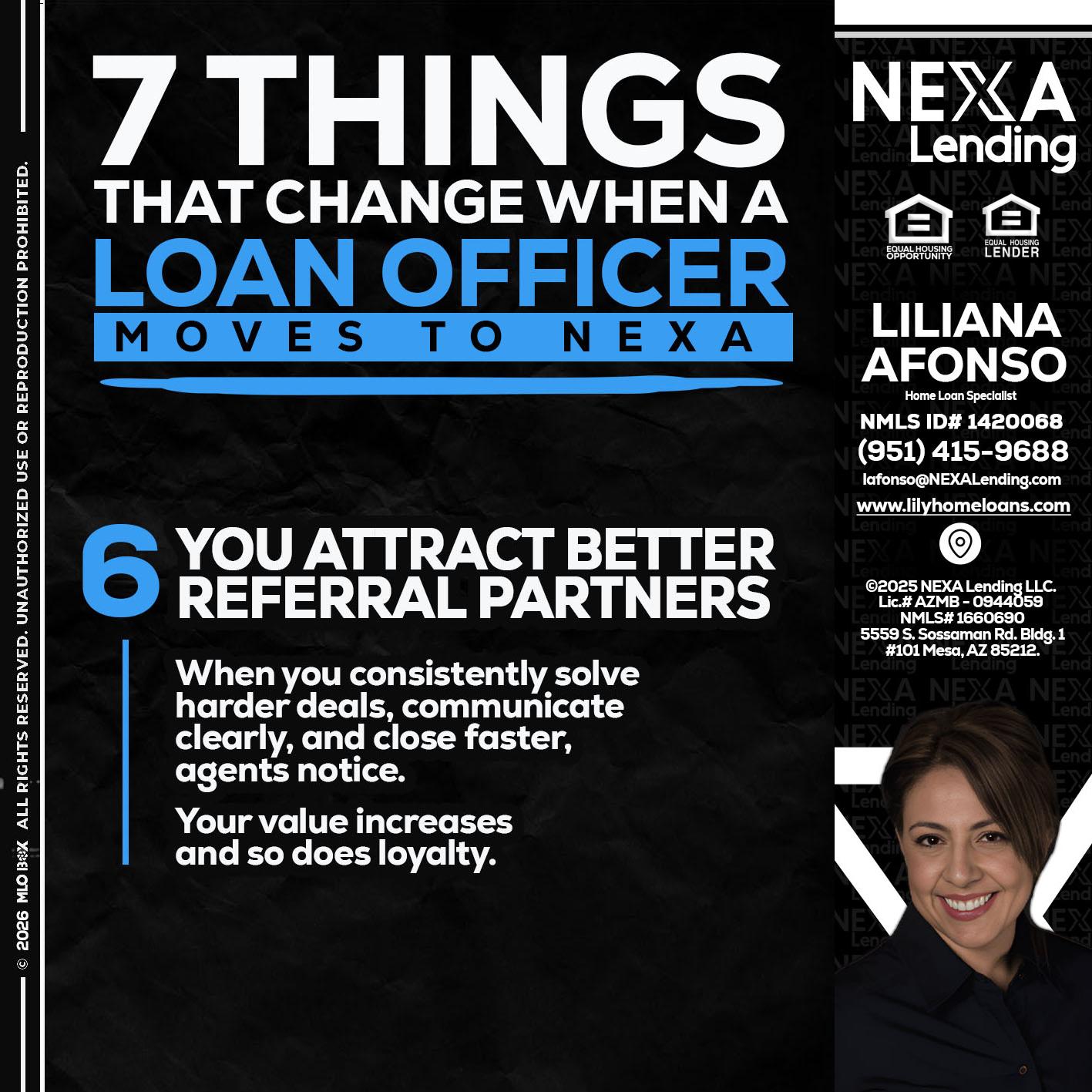 7 THINGS (6) - Liliana Afonso -Home Loan Specialist