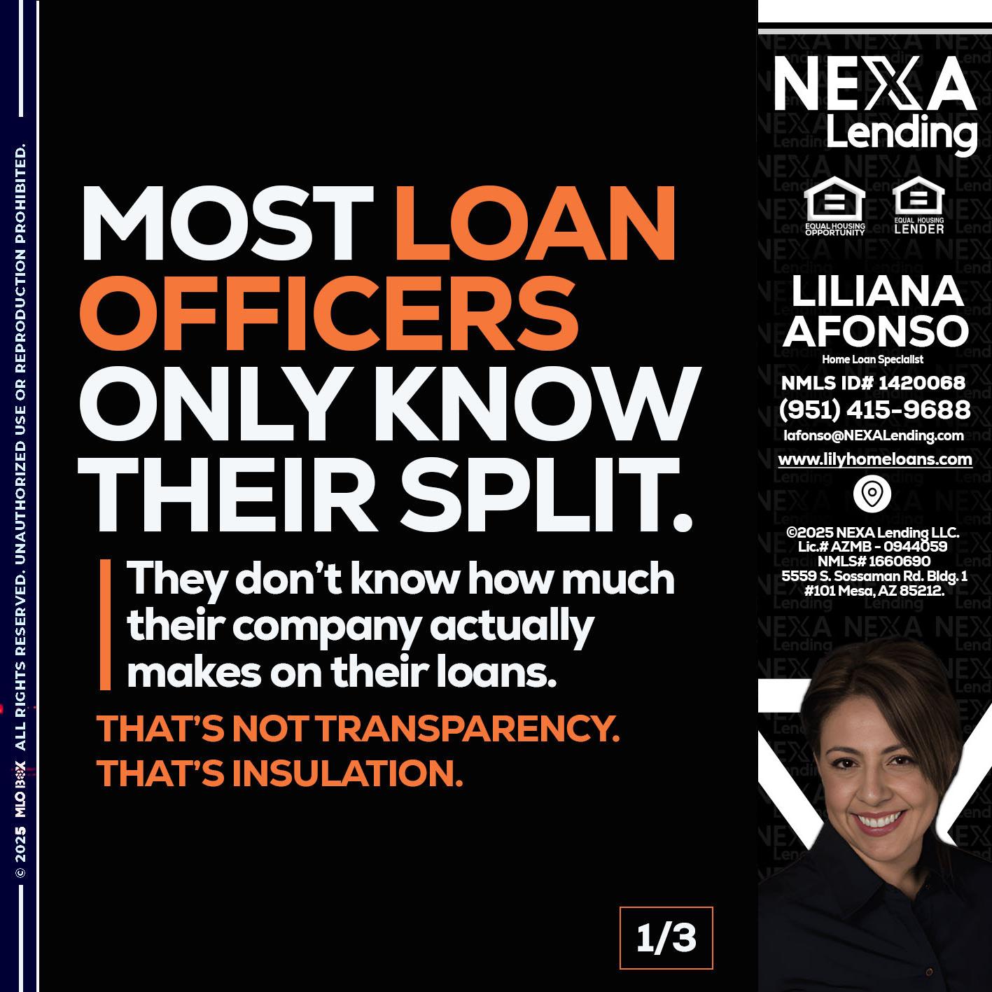 1 OF 3 - Liliana Afonso -Home Loan Specialist