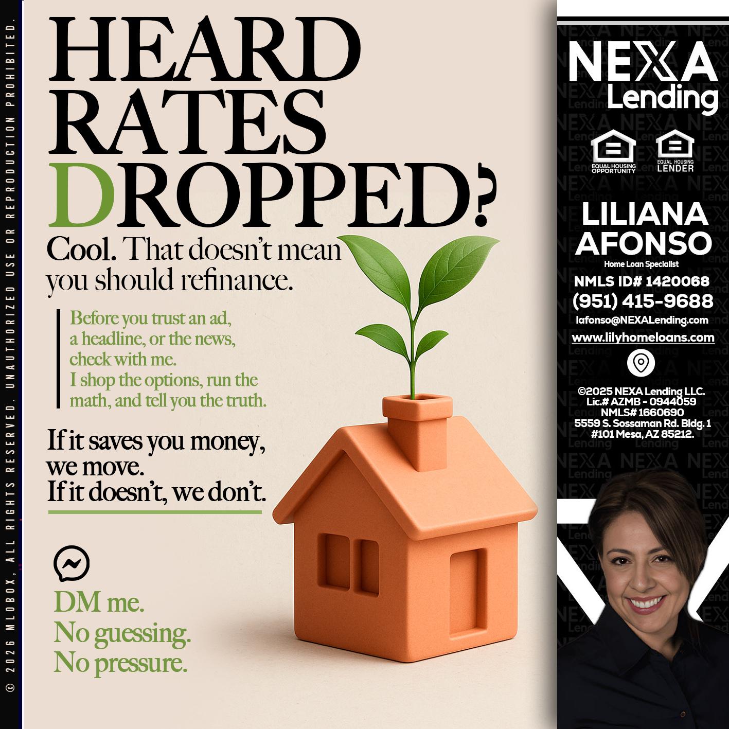 HEARD RATES - Liliana Afonso -Home Loan Specialist