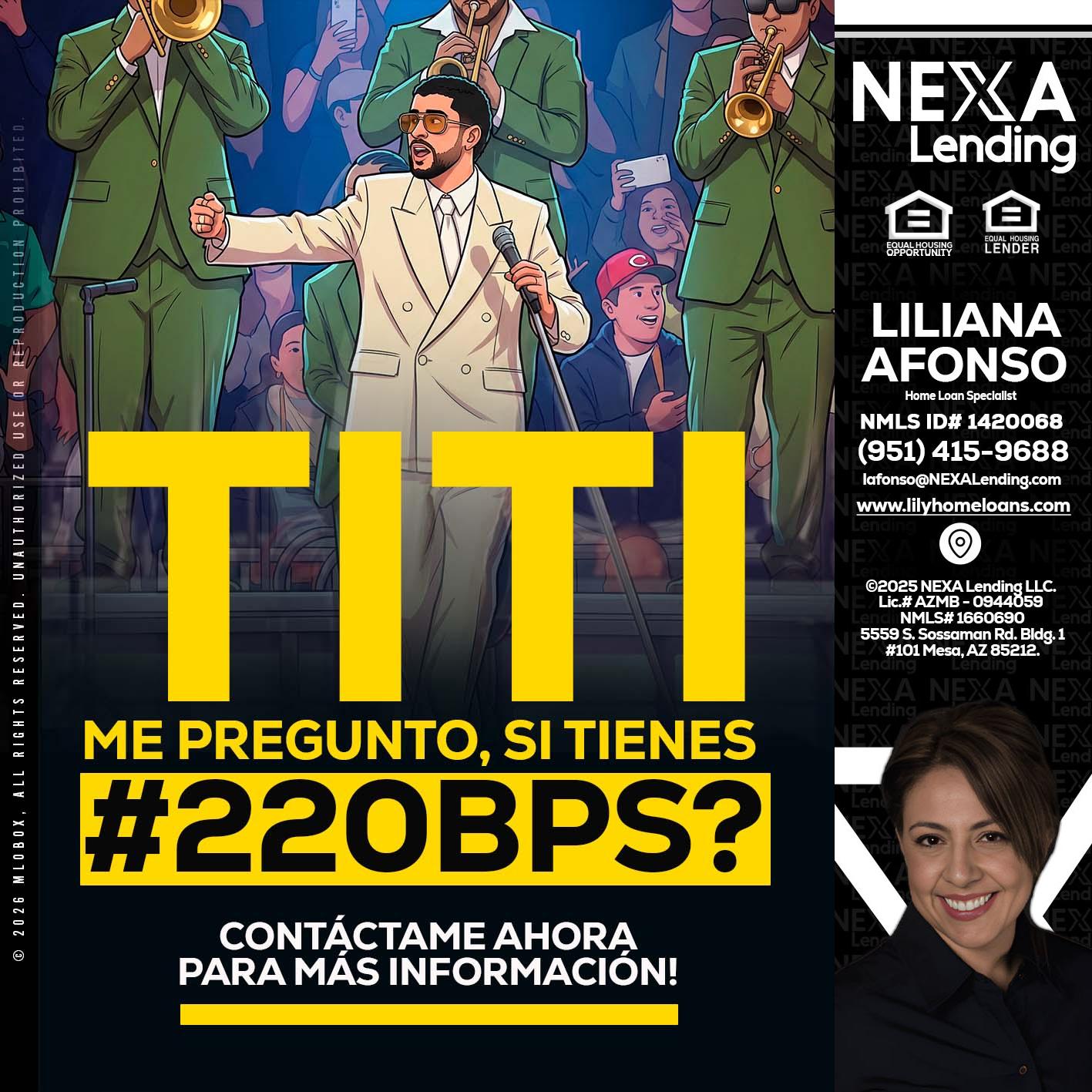 TITI ME PREGUNTO - Liliana Afonso -Home Loan Specialist