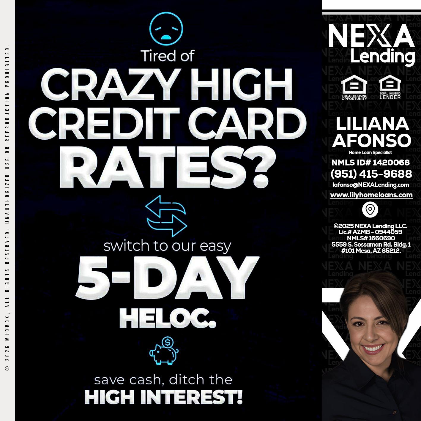 CRAZY HIGH - Liliana Afonso -Home Loan Specialist