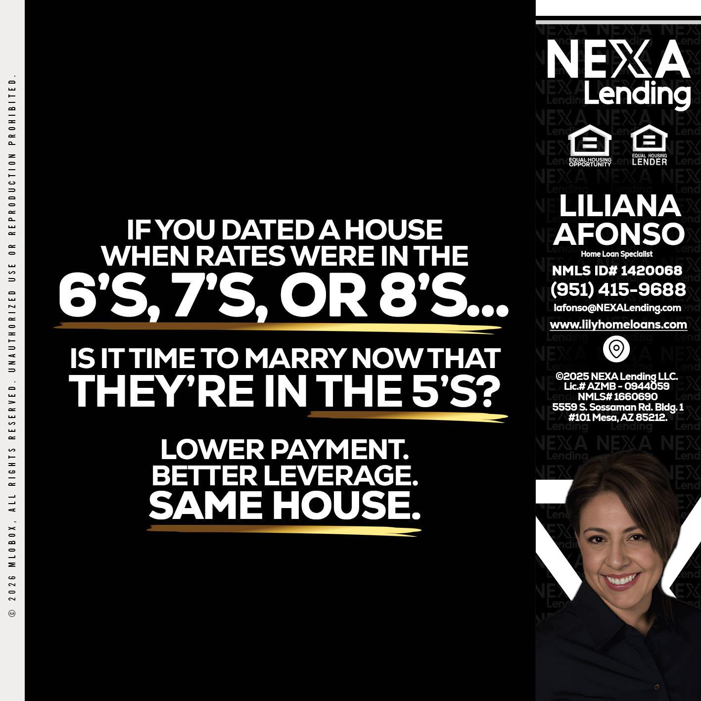 if you dated a house - Liliana Afonso -Home Loan Specialist
