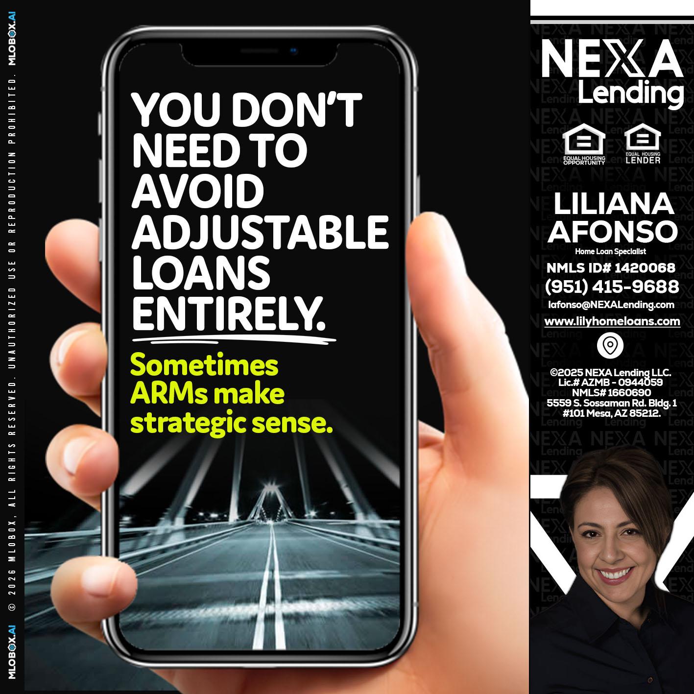 YOU DONT NEED - Liliana Afonso -Home Loan Specialist