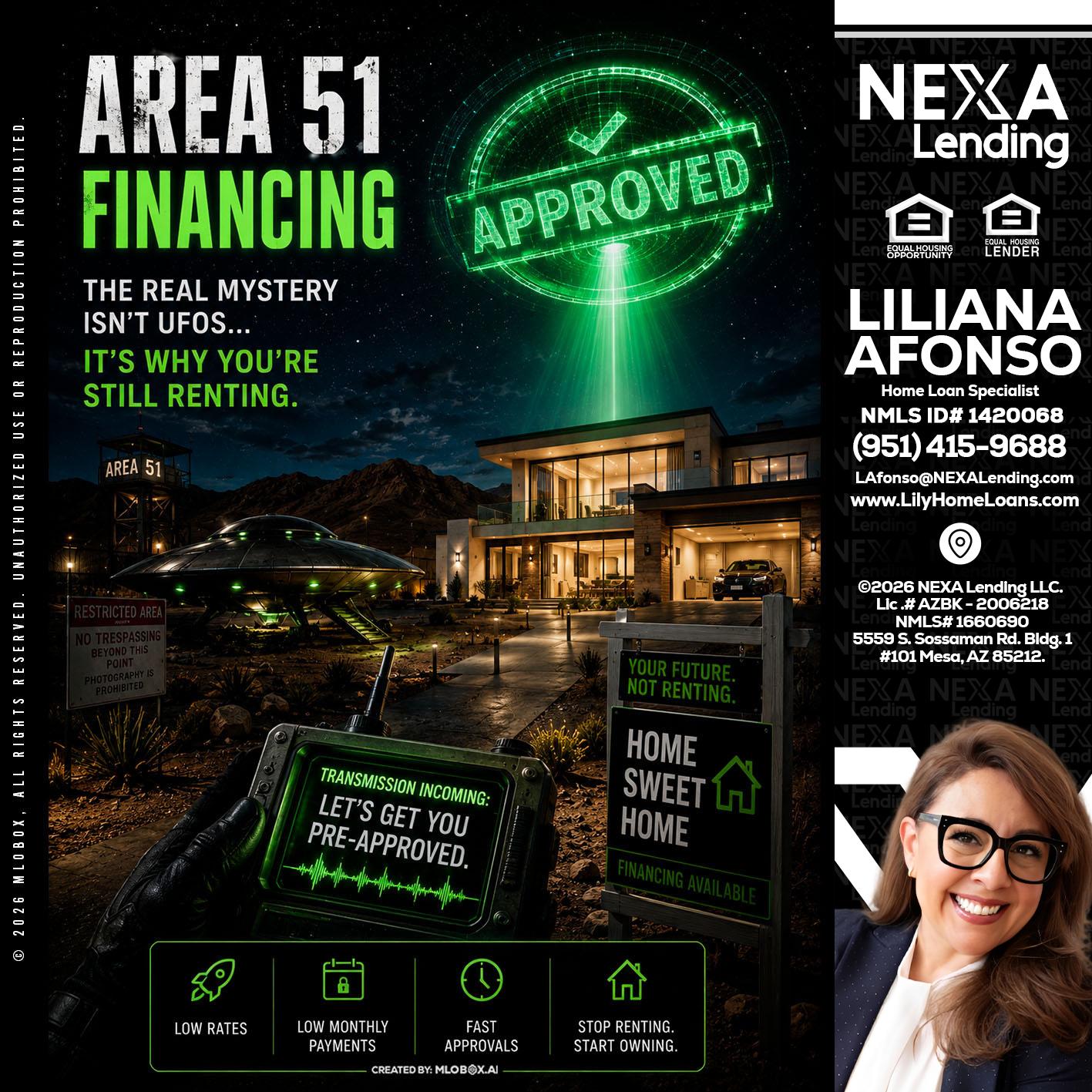 AREA 51 - Liliana Afonso -Home Loan Specialist