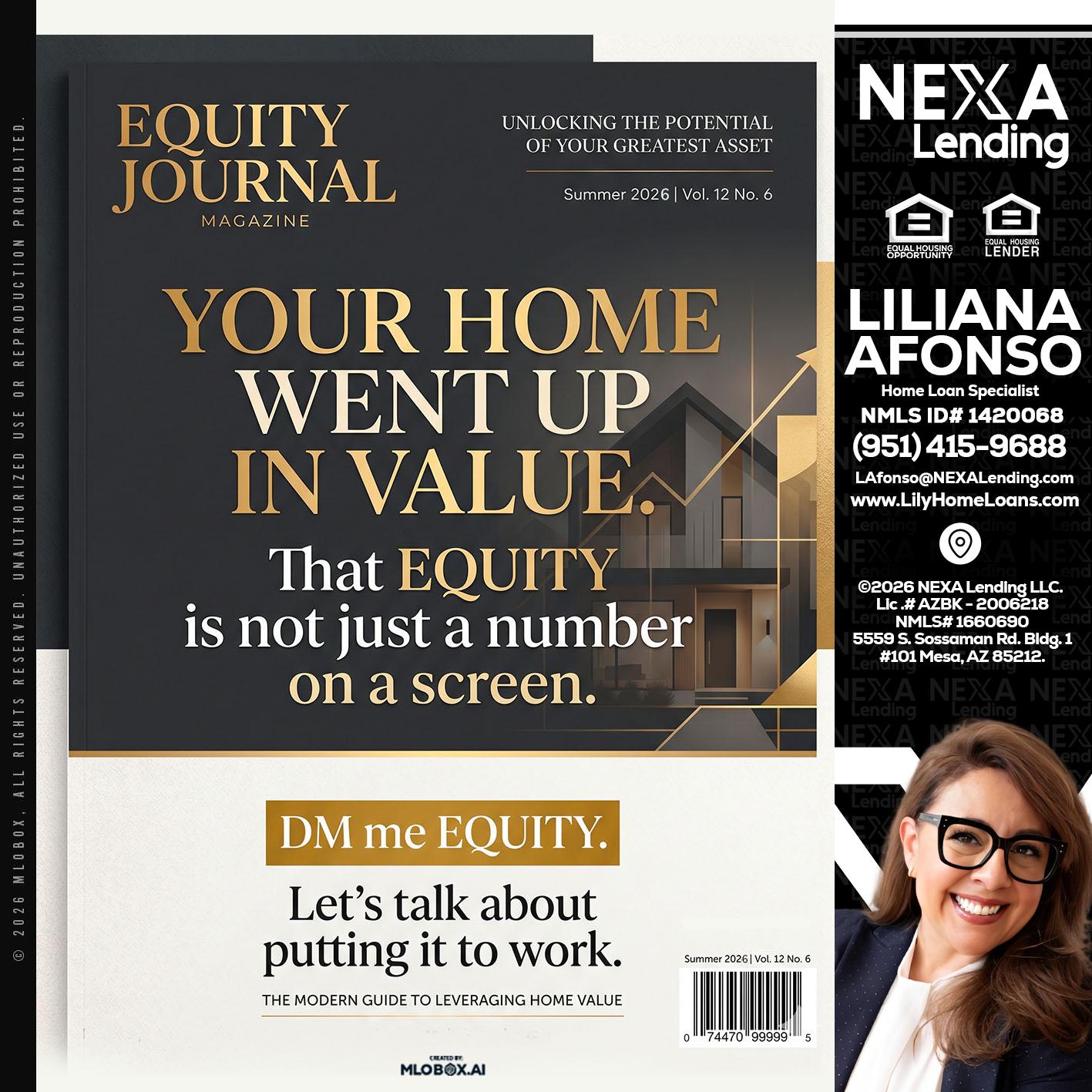 YOUR HOME - Liliana Afonso -Home Loan Specialist
