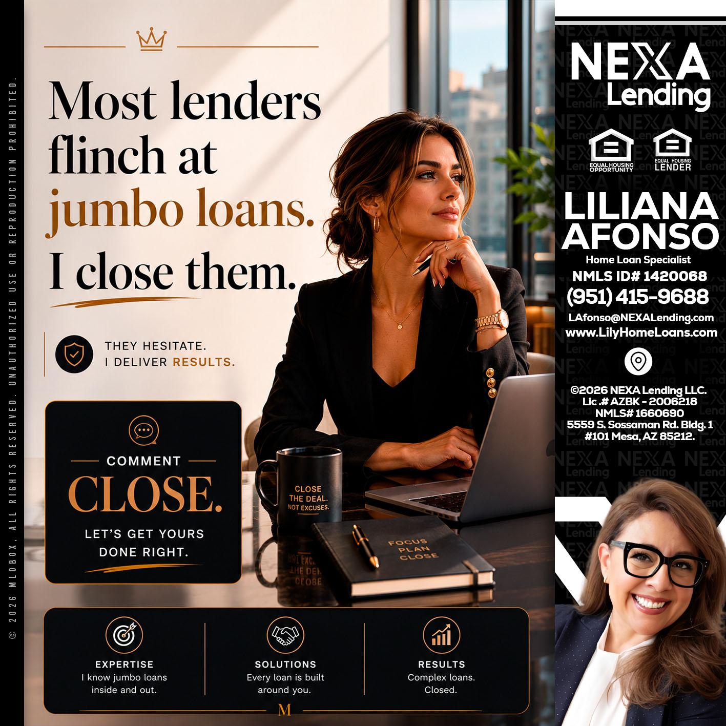 most lenders - Liliana Afonso -Home Loan Specialist