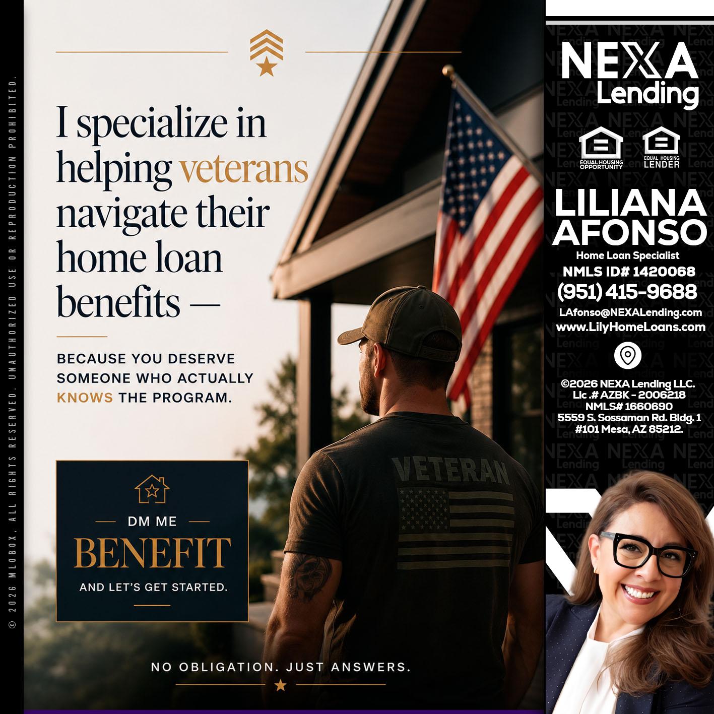 I SPECIALIZE - Liliana Afonso -Home Loan Specialist