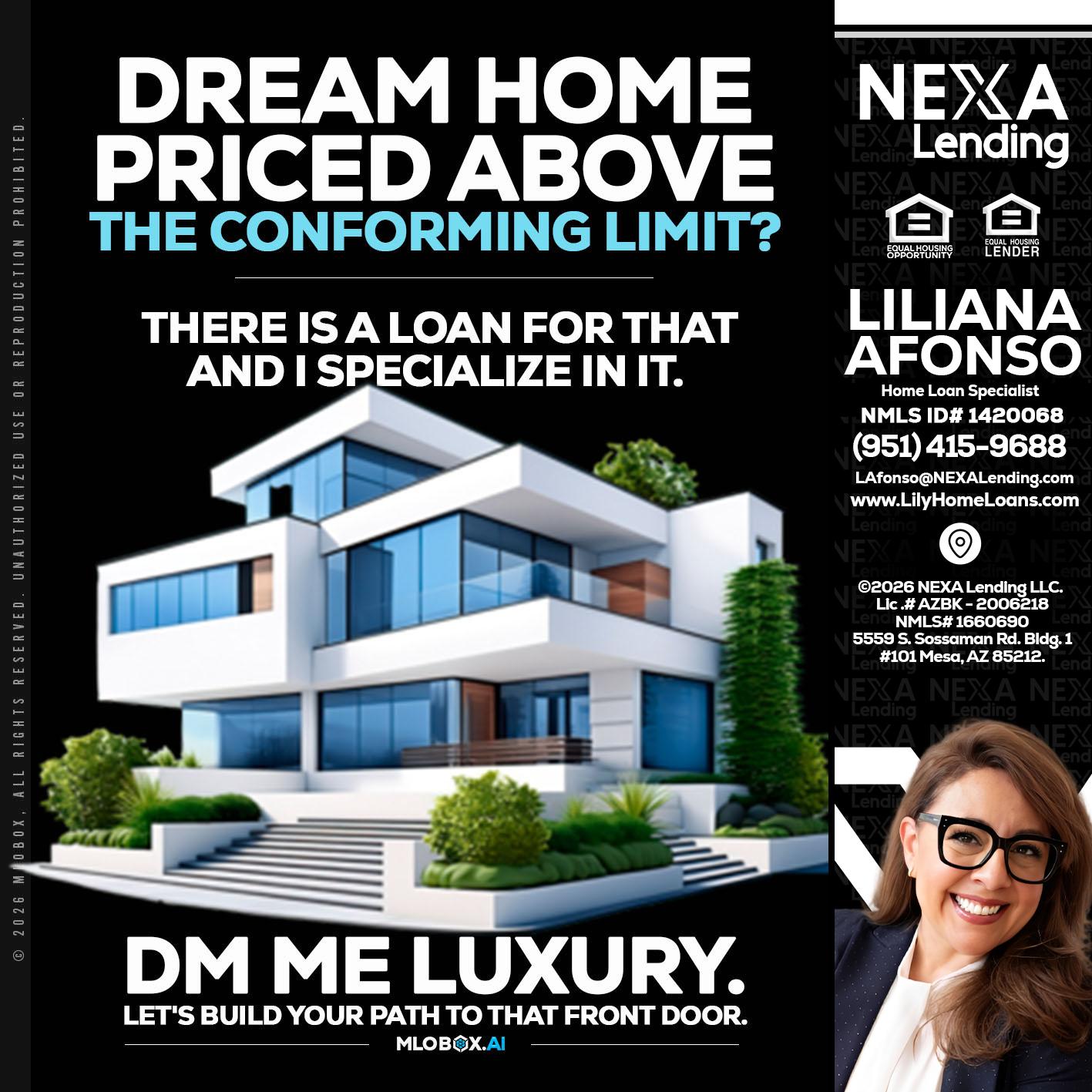 DREAM HOME - Liliana Afonso -Home Loan Specialist