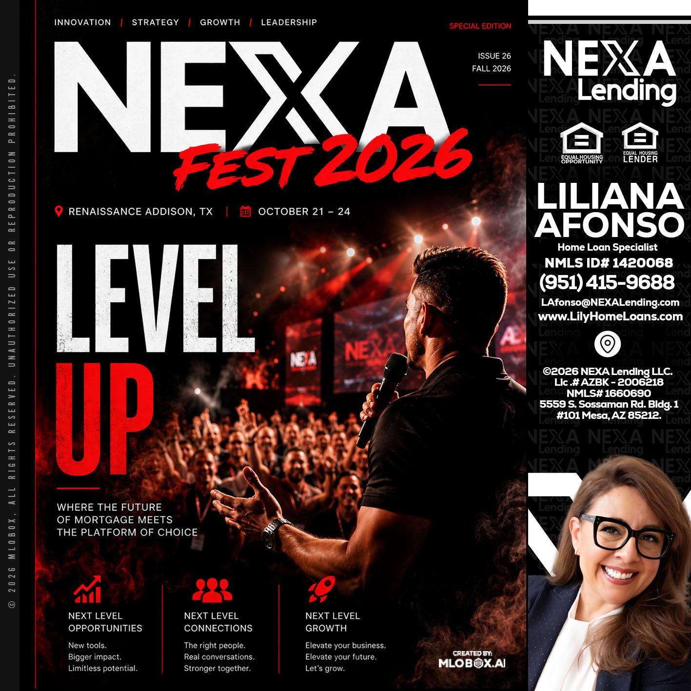 NEXA FEST 2026 - Liliana Afonso -Home Loan Specialist