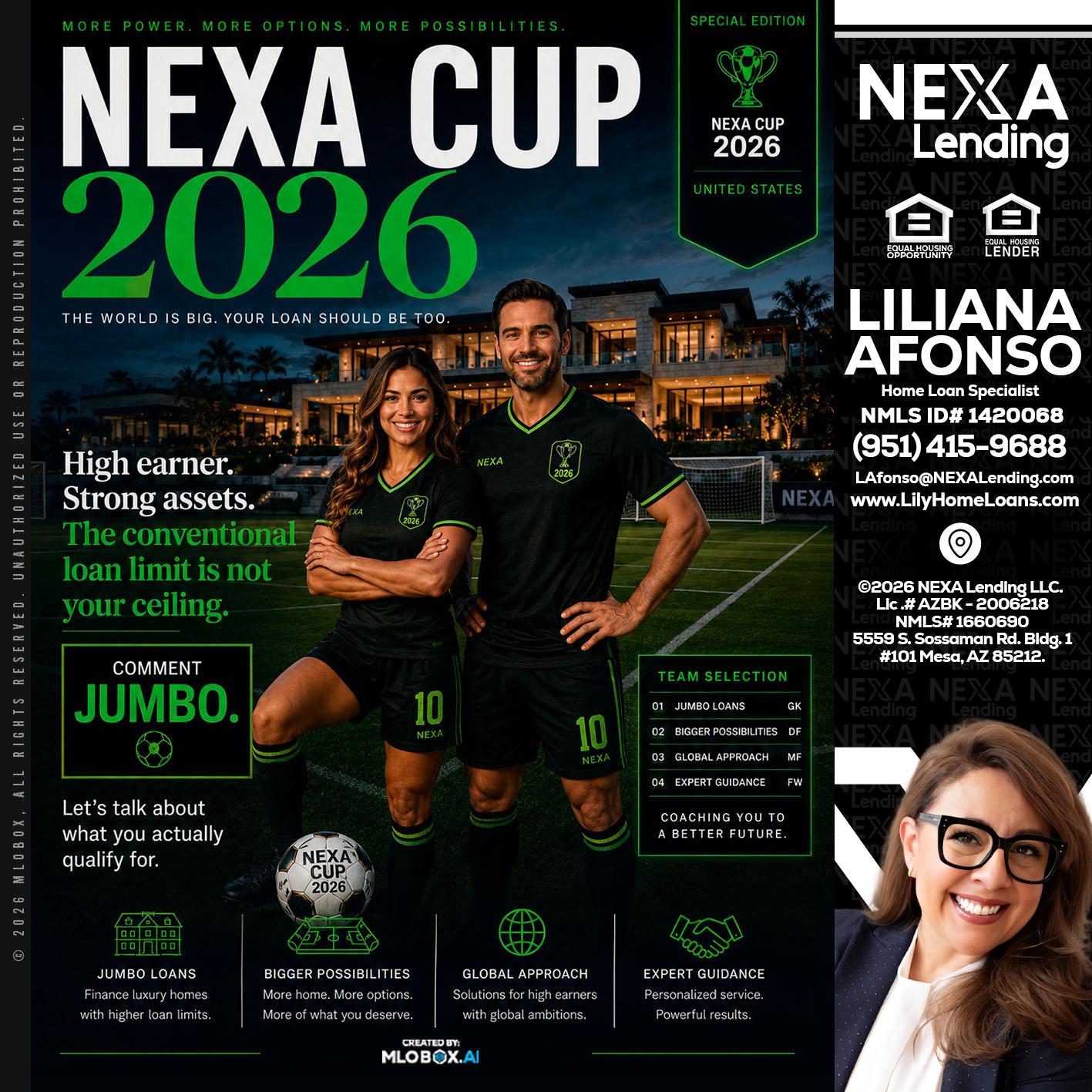 NEXA CUP 2026 - Liliana Afonso -Home Loan Specialist