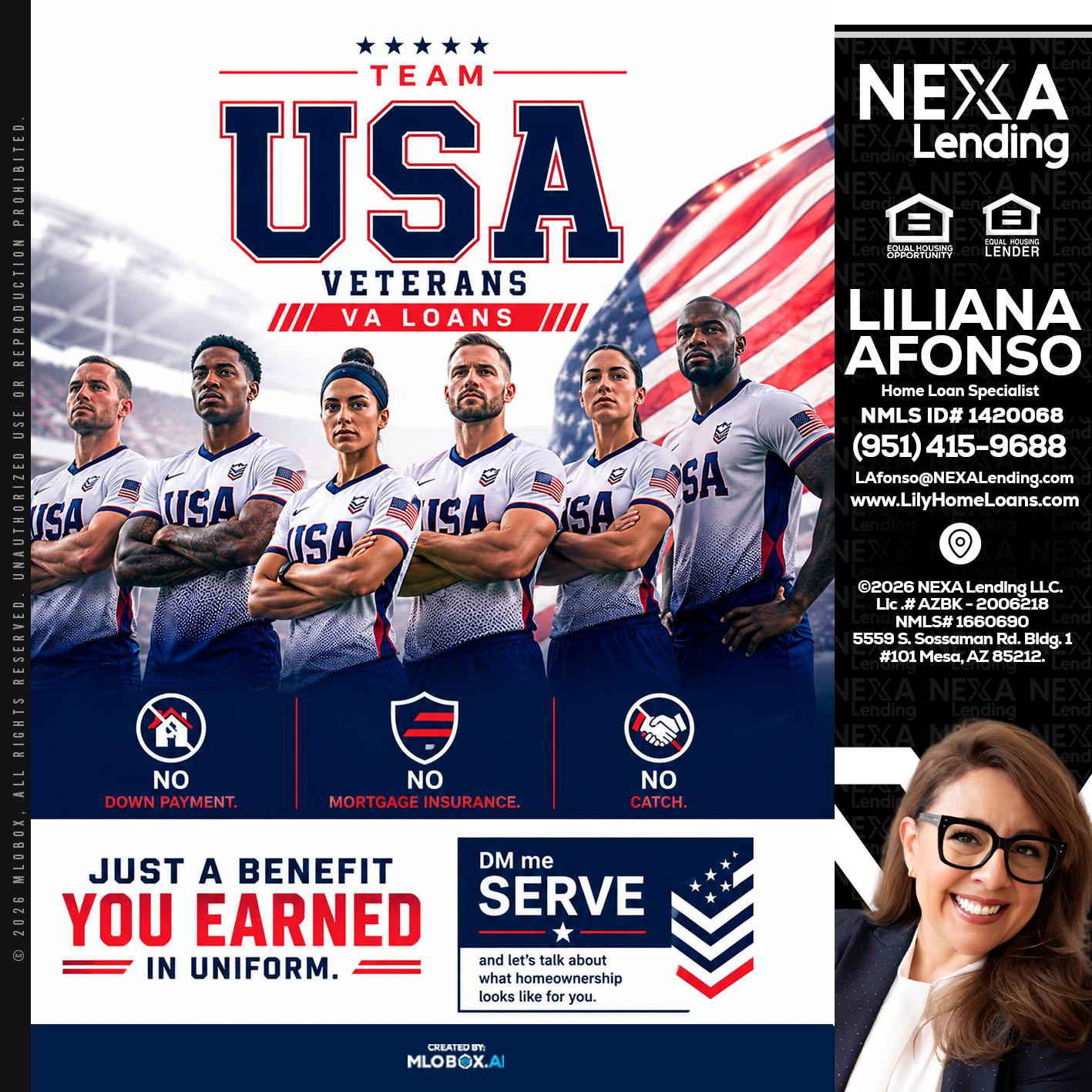 USA TEAM - Liliana Afonso -Home Loan Specialist
