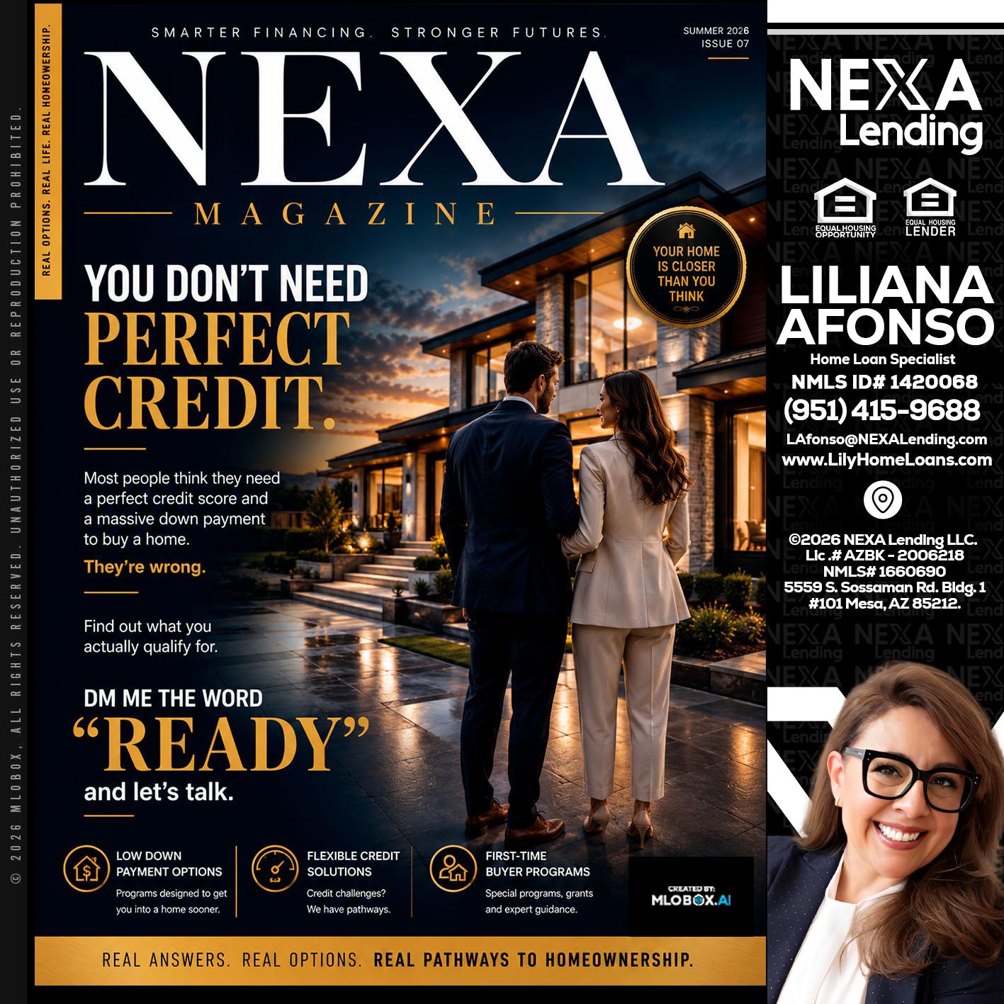 NEXA MAGAZINE - Liliana Afonso -Home Loan Specialist