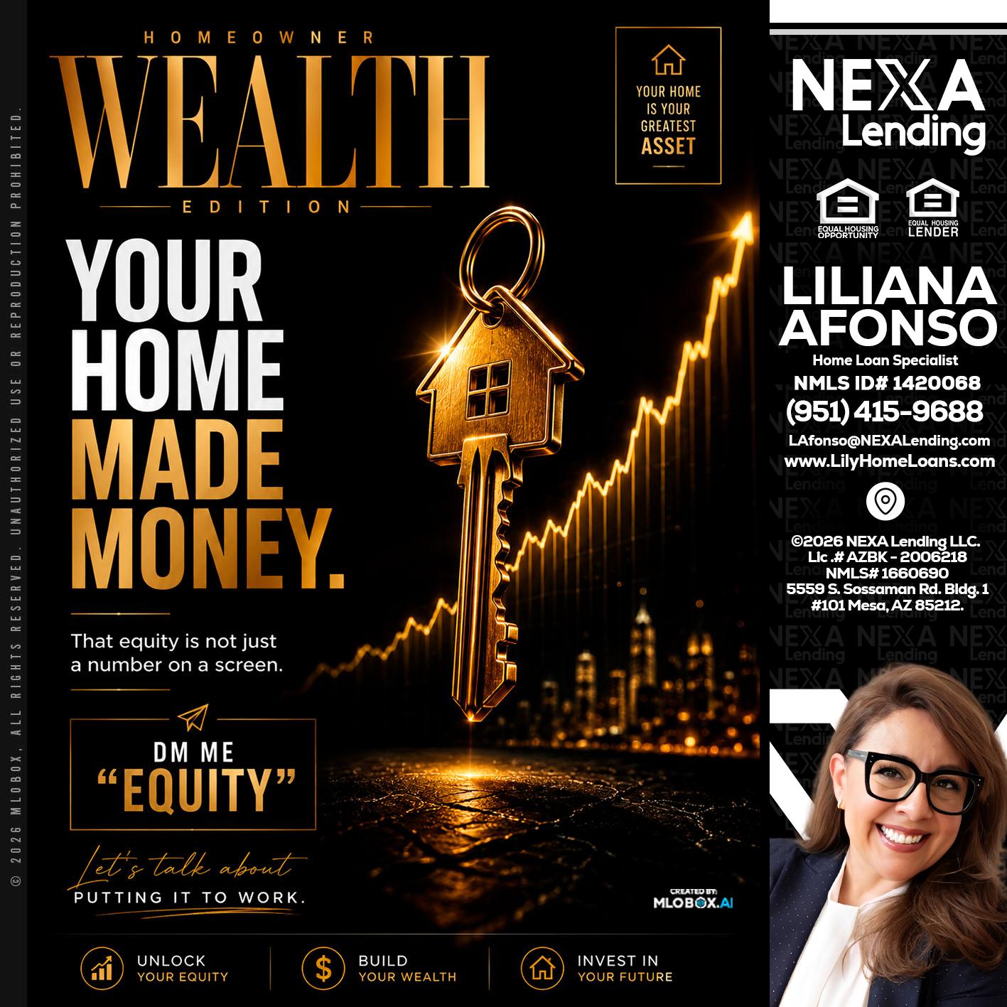 YOUR HOME MADE - Liliana Afonso -Home Loan Specialist