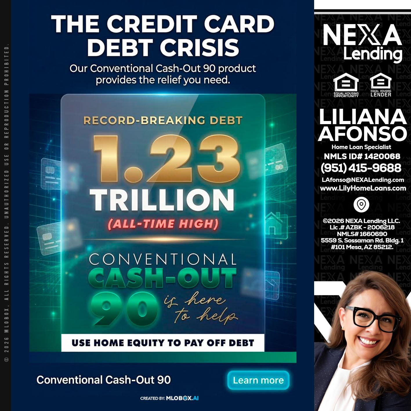THE CREDIT CARD - Liliana Afonso -Home Loan Specialist
