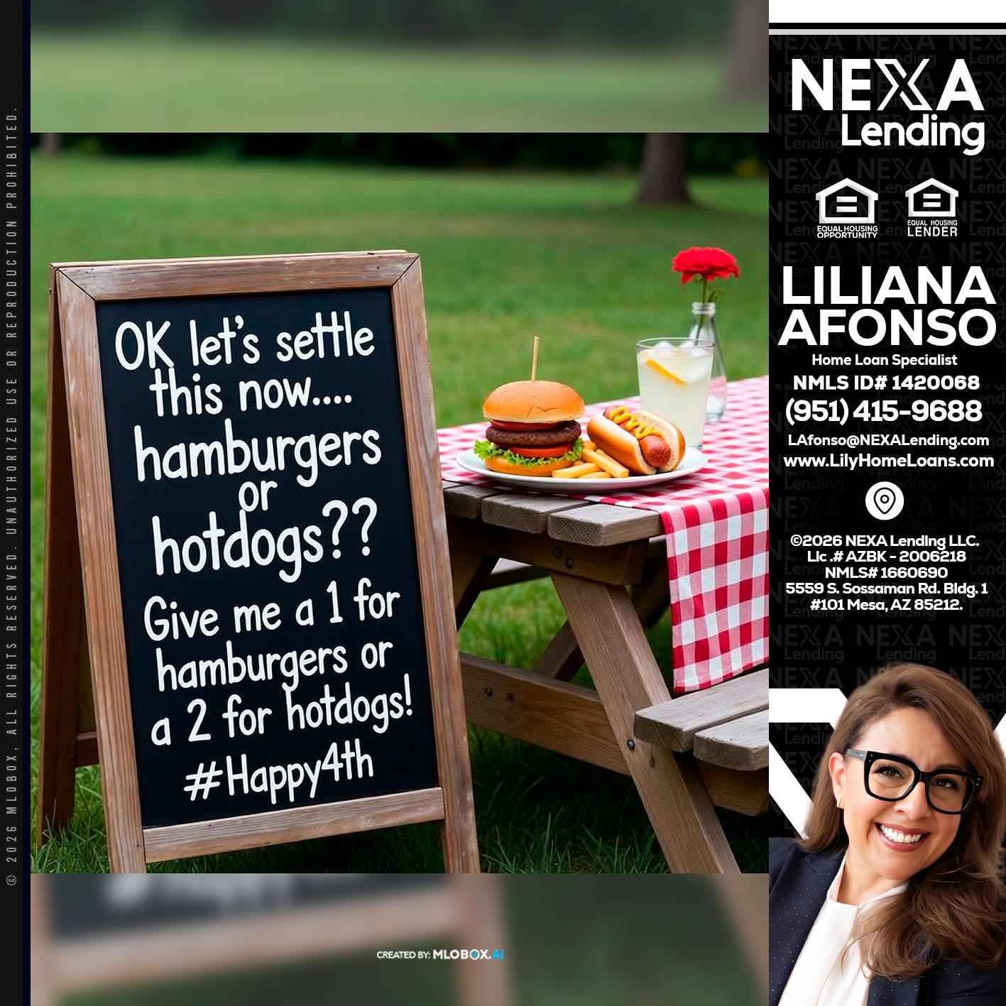 let settle this - Liliana Afonso -Home Loan Specialist