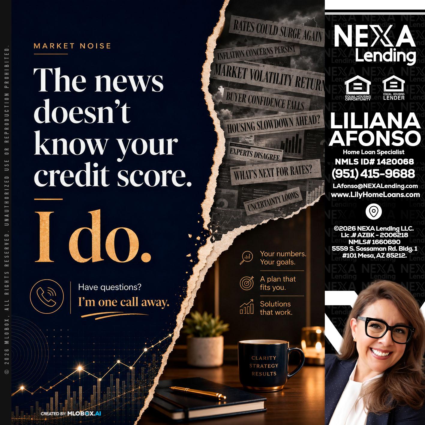MARKET NOISE - Liliana Afonso -Home Loan Specialist