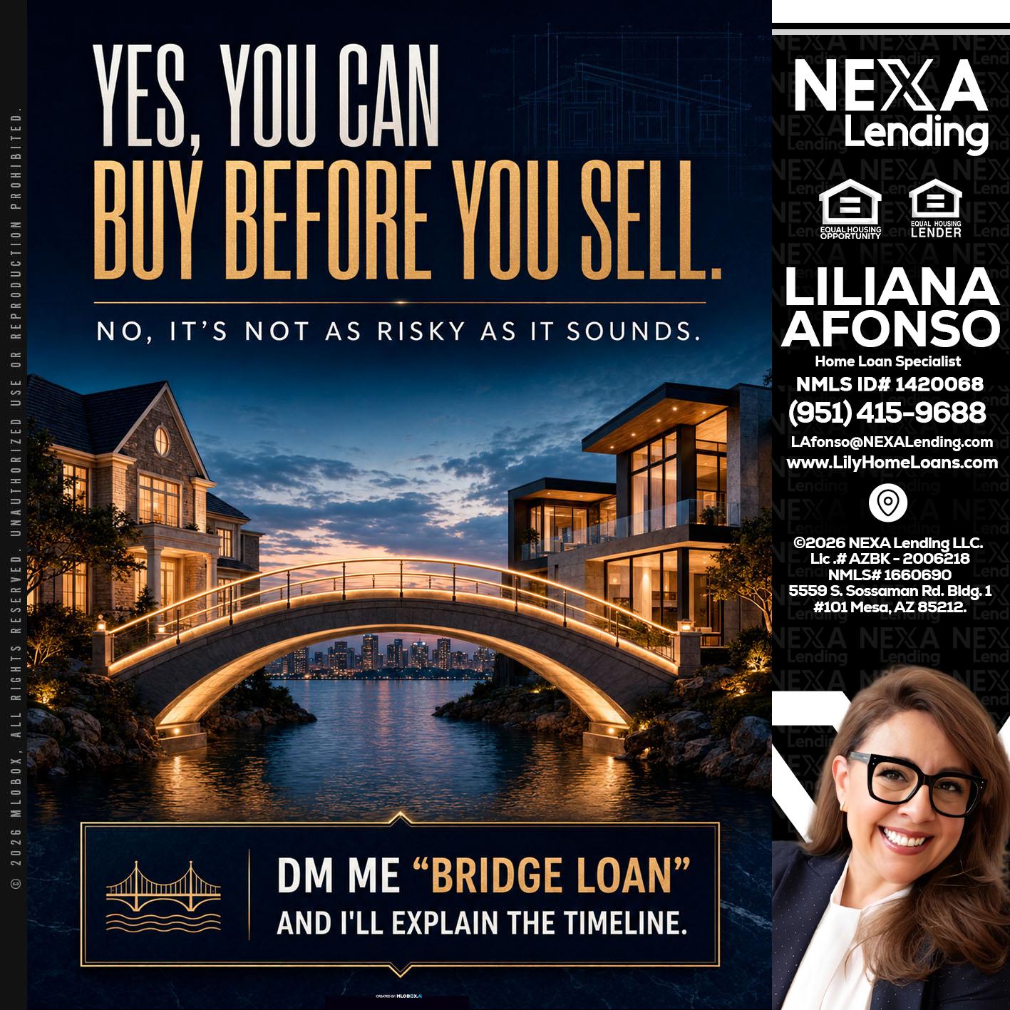 YES, YOU CAN - Liliana Afonso -Home Loan Specialist