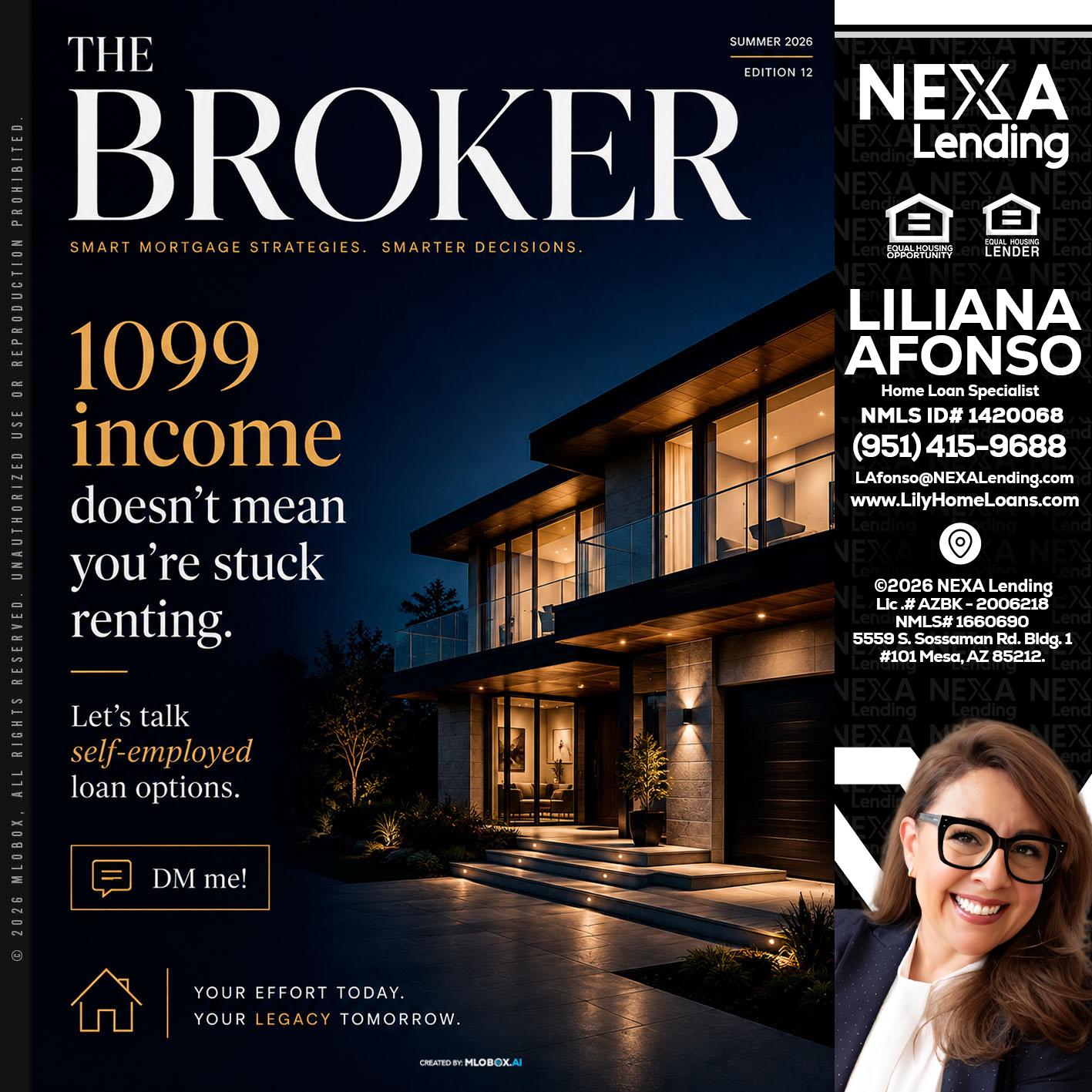 THE BROKER - Liliana Afonso -Home Loan Specialist