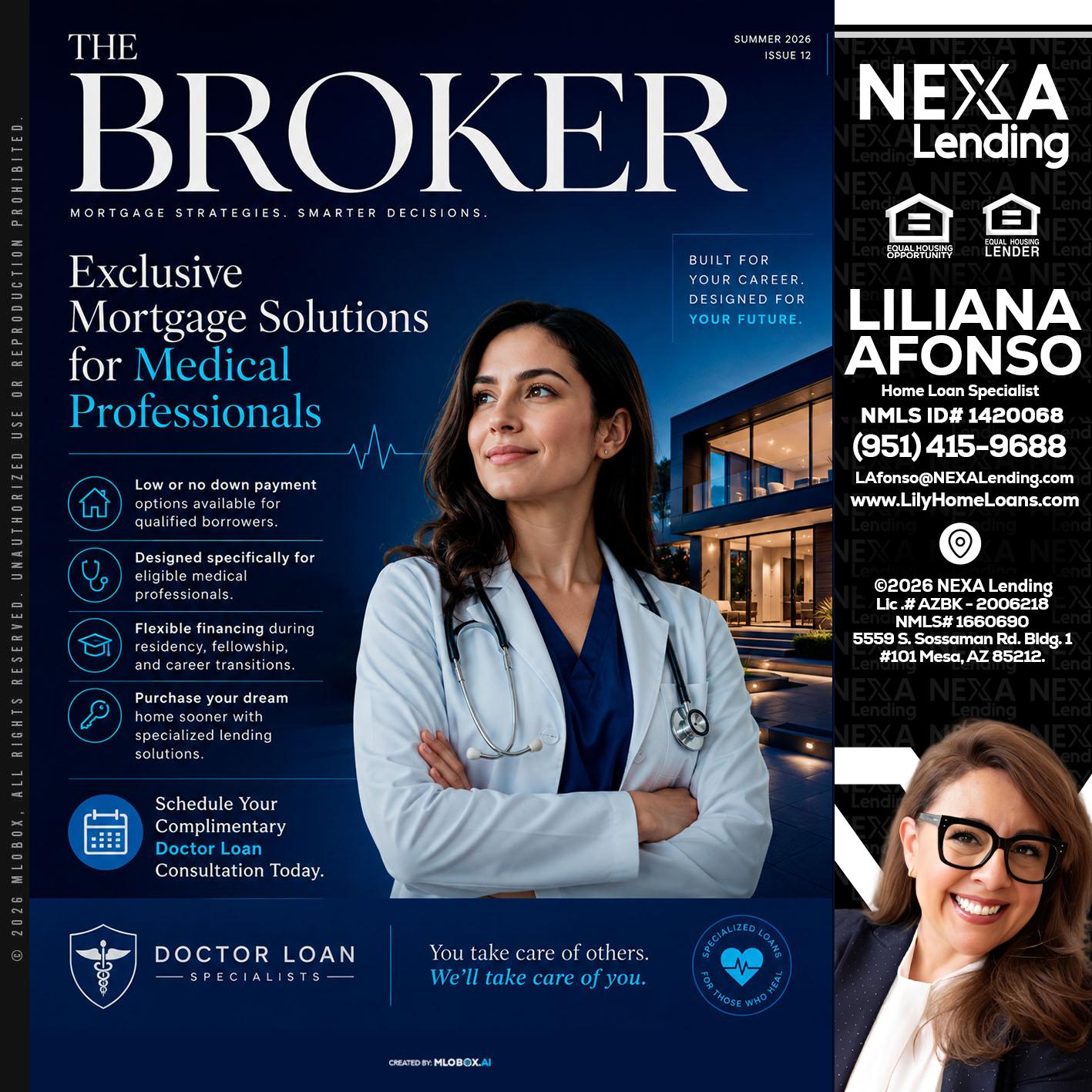 THE BROKER - Liliana Afonso -Home Loan Specialist